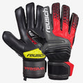 Prisma Prime R3 Finger Support - Black/Fire Red/Black - 3870730-775-REUSCH by Reusch | Available at Niky's Sports