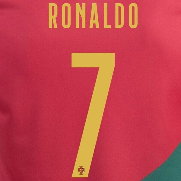 Ronaldo #7 Portugal Home &#39;22