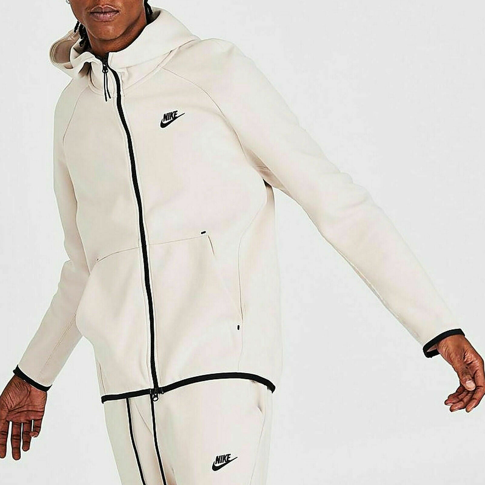 Men's Sportswear Tech Fleece Full-Zip Hoodie - 928483-104-NIKE by Nike | Available at Niky's Sports