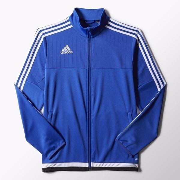 Kid's Tiro 15 Training Jacket - Bold Blue/White - S22329-ADIDAS by Adidas | Available at Niky's Sports