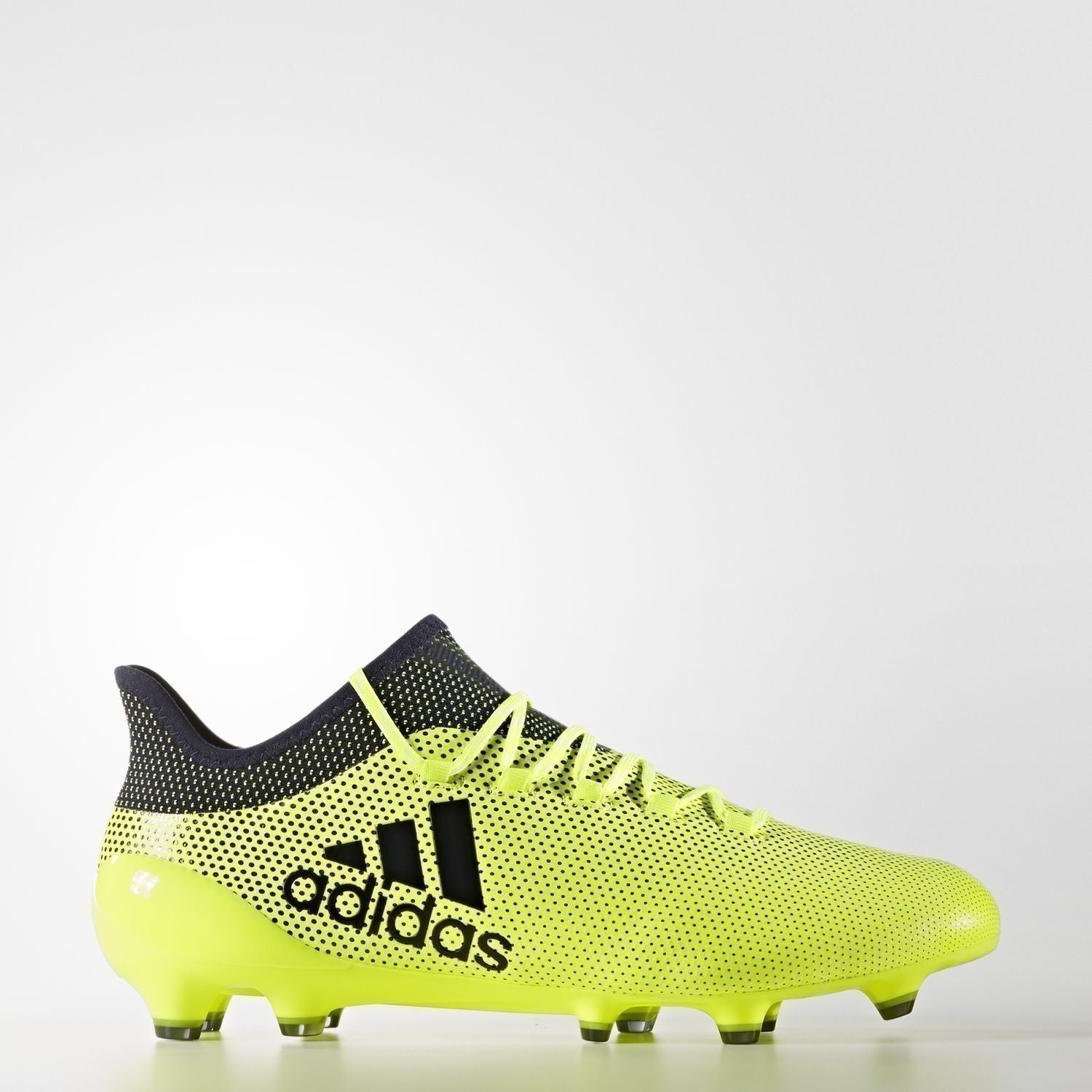 Men's X 17.1 FG Soccer Cleats - Solar Yellow - S82286-ADIDAS by Adidas | Available at Niky's Sports