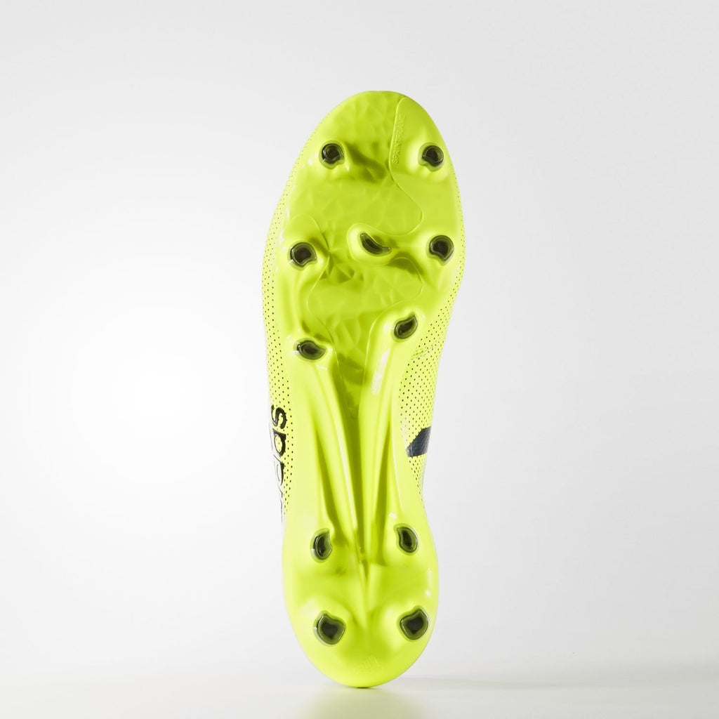 Men's X 17.1 FG Soccer Cleats - Solar Yellow - S82286-ADIDAS by Adidas | Available at Niky's Sports