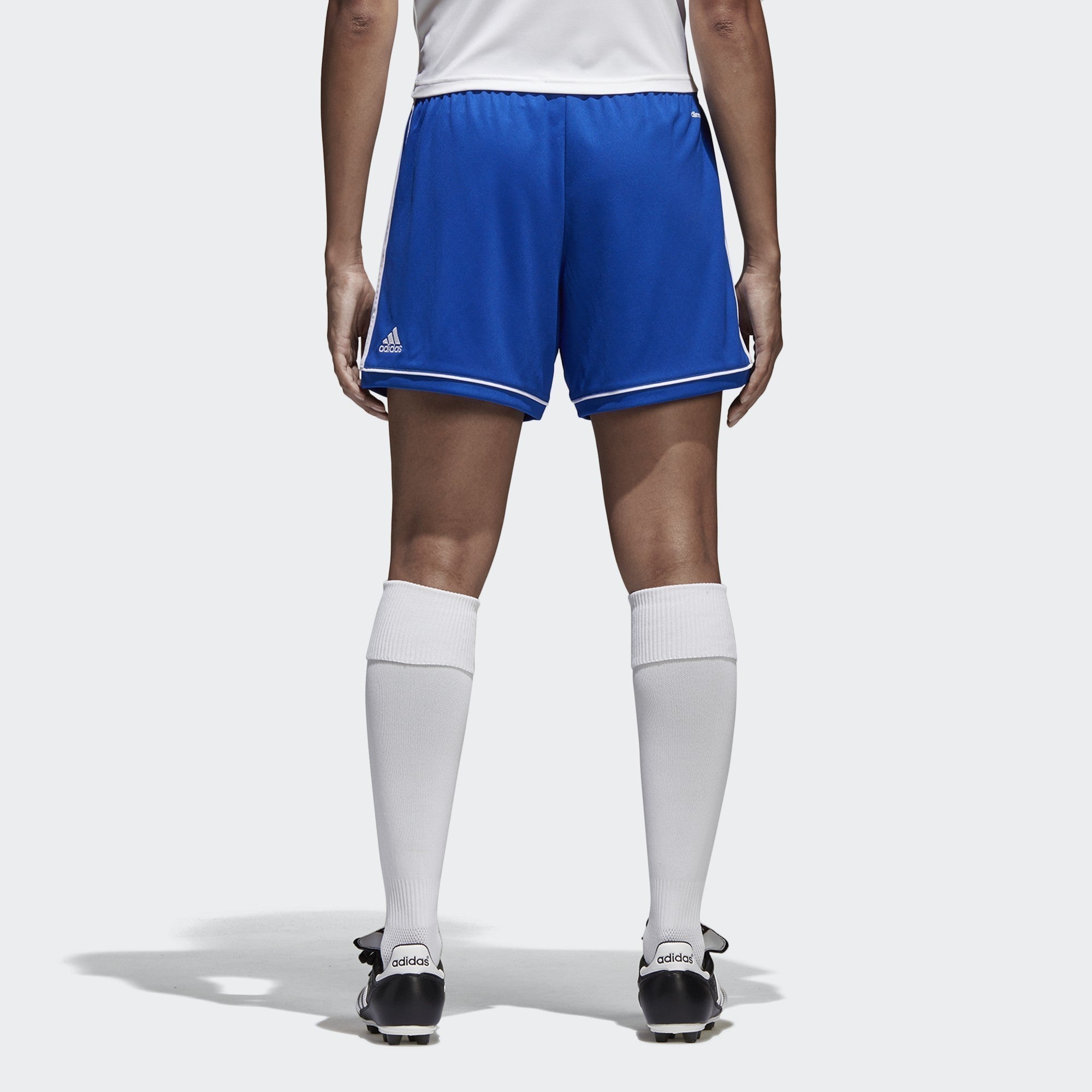 Women's Squadra 17 Shorts - Bold Blue/White - S99152-ADIDAS by Adidas | Available at Niky's Sports