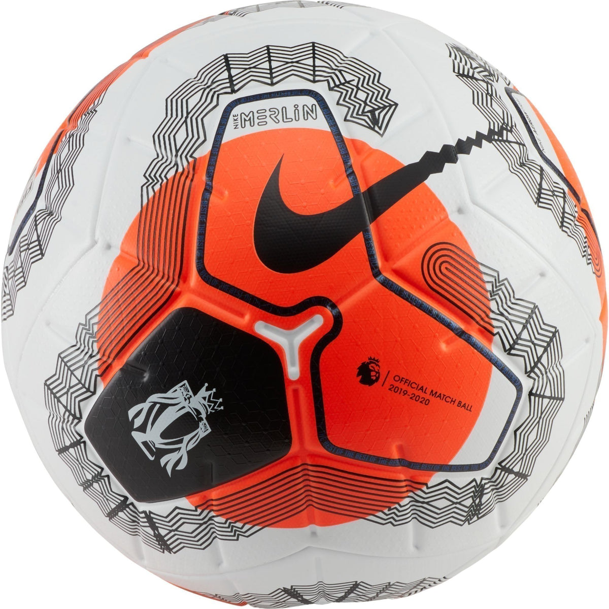 Perrini Official Size 5 Soccer Football Neon Orange and Black Perrini Official Size 5 Soccer Football Neon Orange and Black