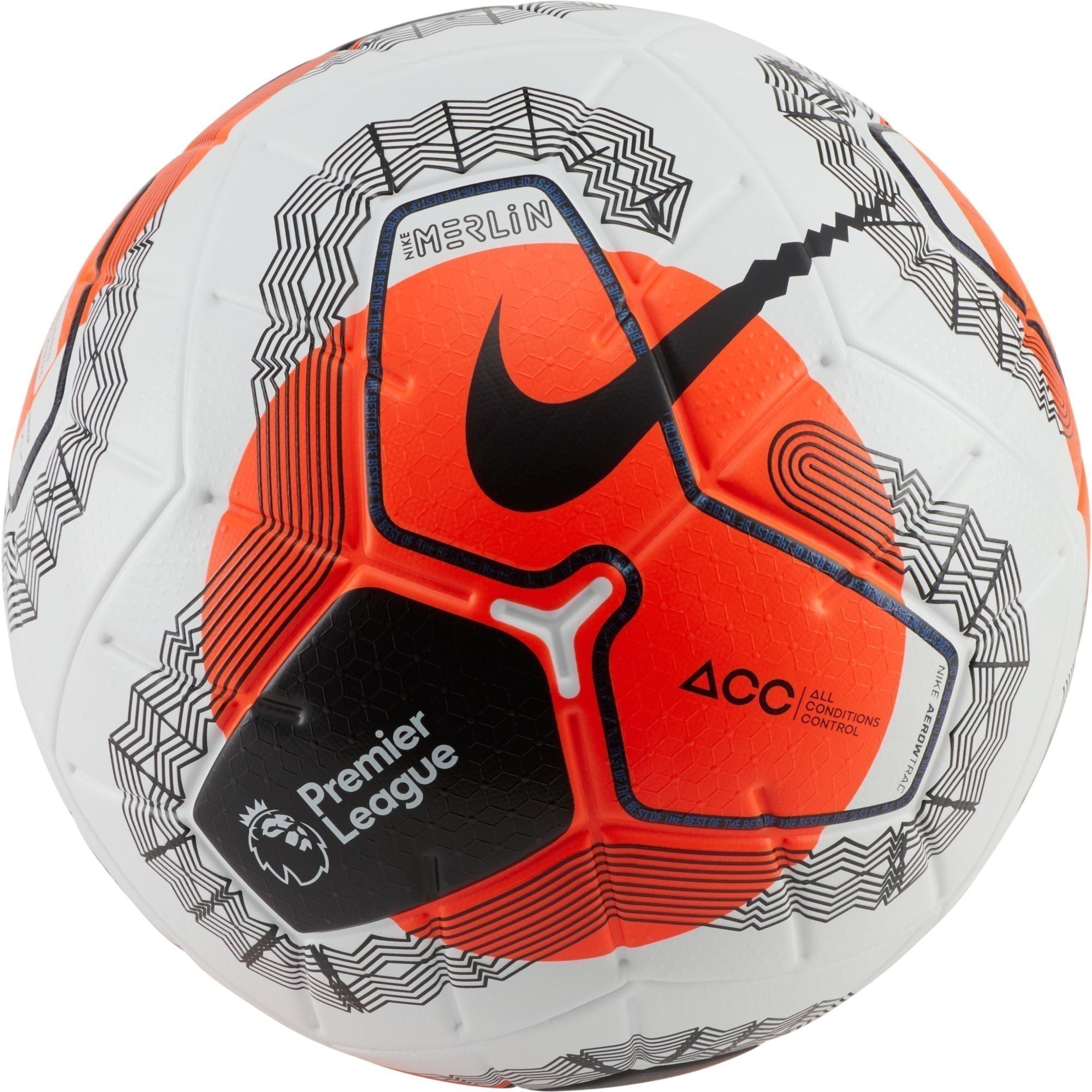 Premier League Tunnel Vision Merlin Match Ball - SC3549-101-NIKE by Nike | Available at Niky's Sports
