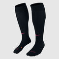Classic II Cushioned Sock - Black/Vivid Pink - SX5728-013-NIKE by Nike | Available at Niky's Sports