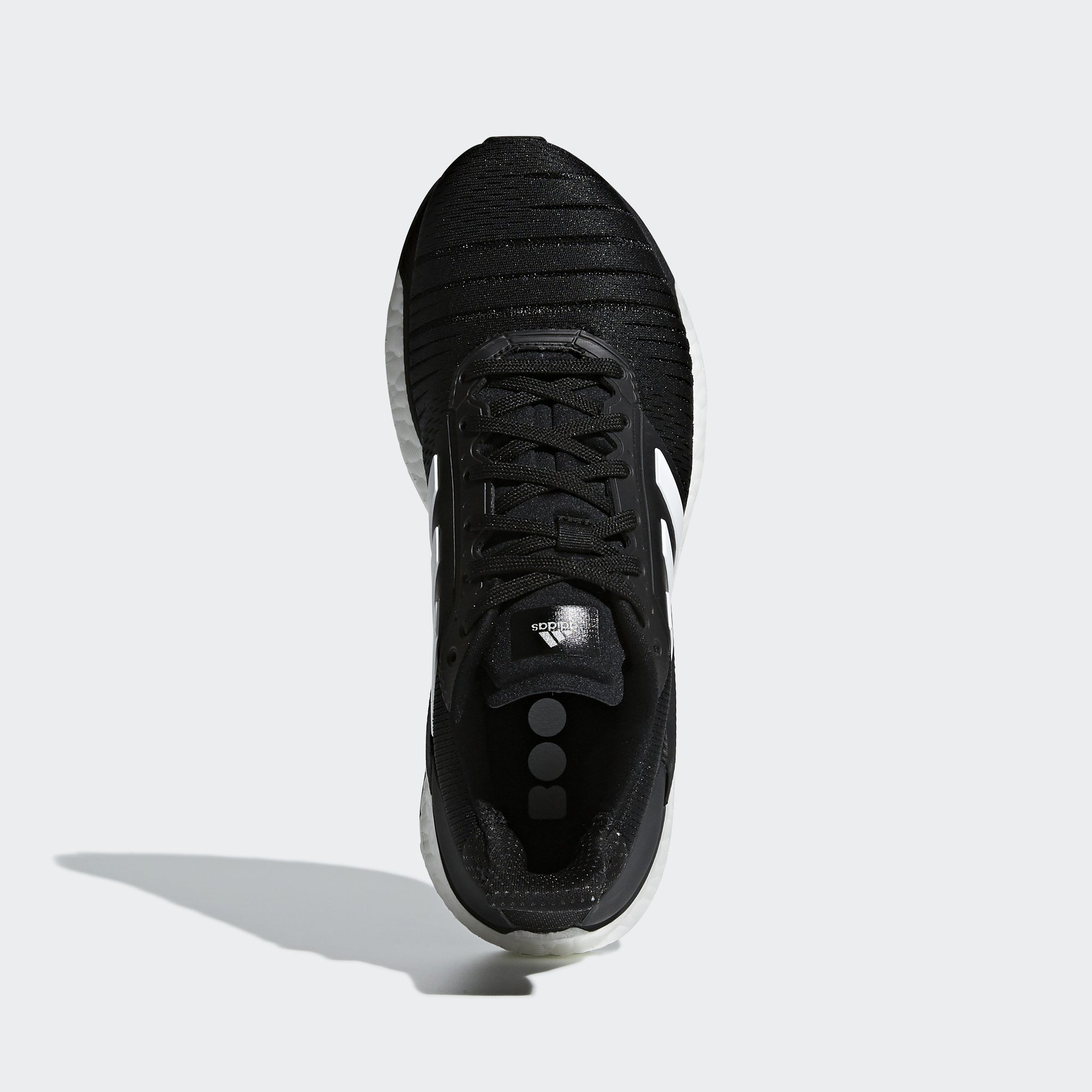 Women's Solar Glide Running Shoes - Black/White - BB7450-ADIDAS by Adidas | Available at Niky's Sports