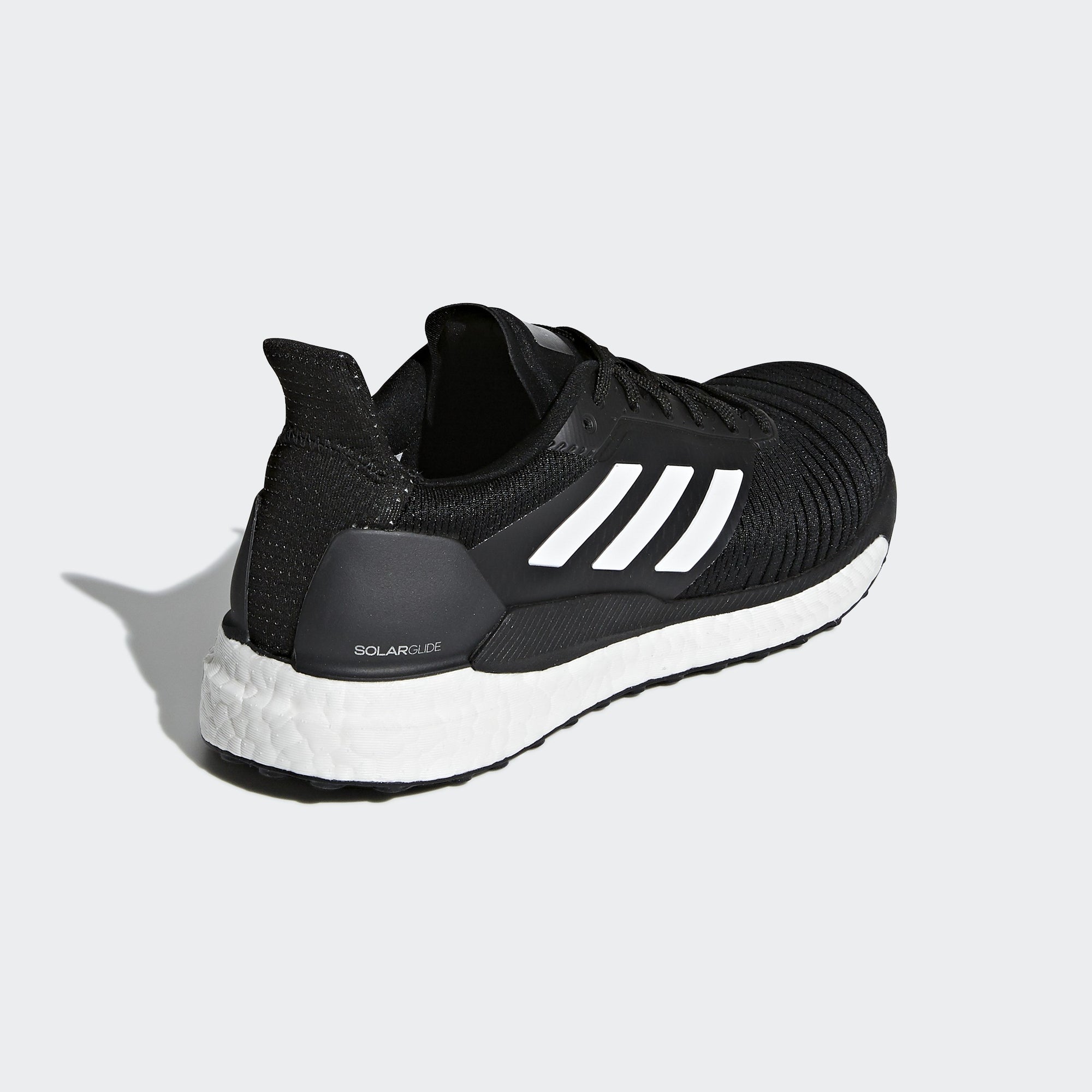 Women's Solar Glide Running Shoes - Black/White - BB7450-ADIDAS by Adidas | Available at Niky's Sports