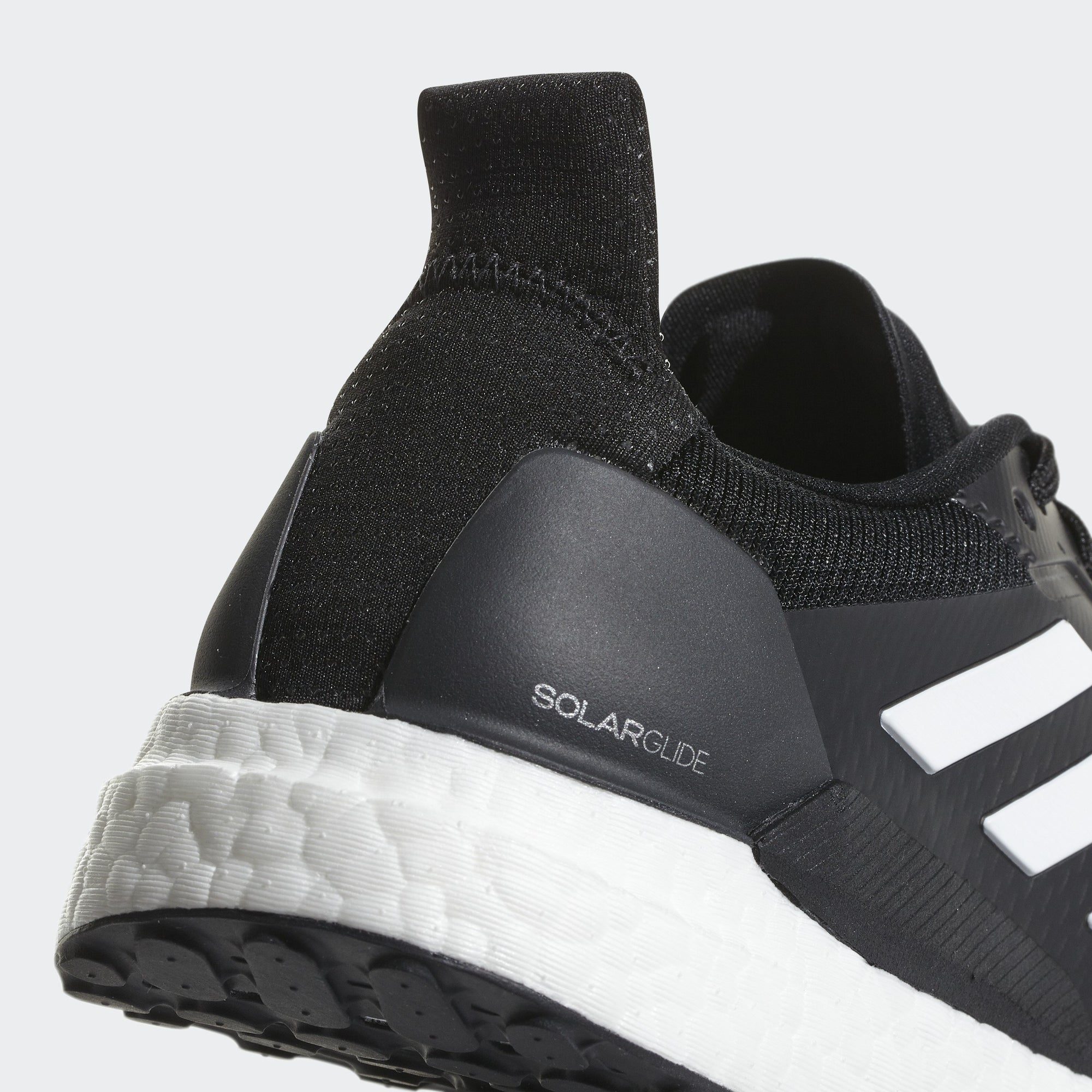 Women's Solar Glide Running Shoes - Black/White - BB7450-ADIDAS by Adidas | Available at Niky's Sports