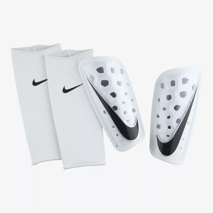 Mercurial Lite Shinguard - White/White/Black