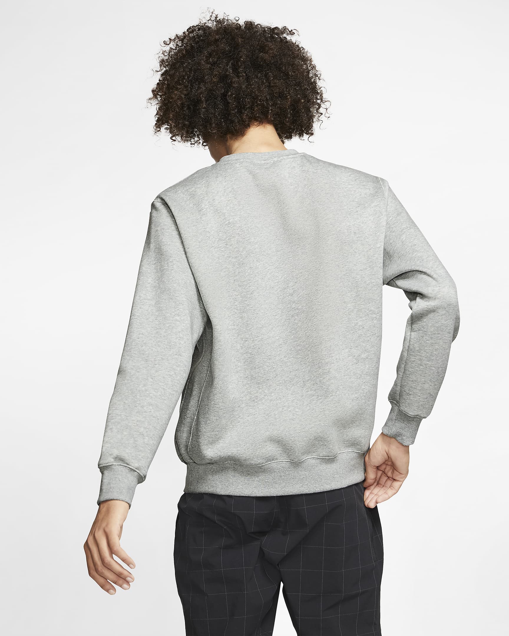 Nike Men's NSW Club Crew Grey
