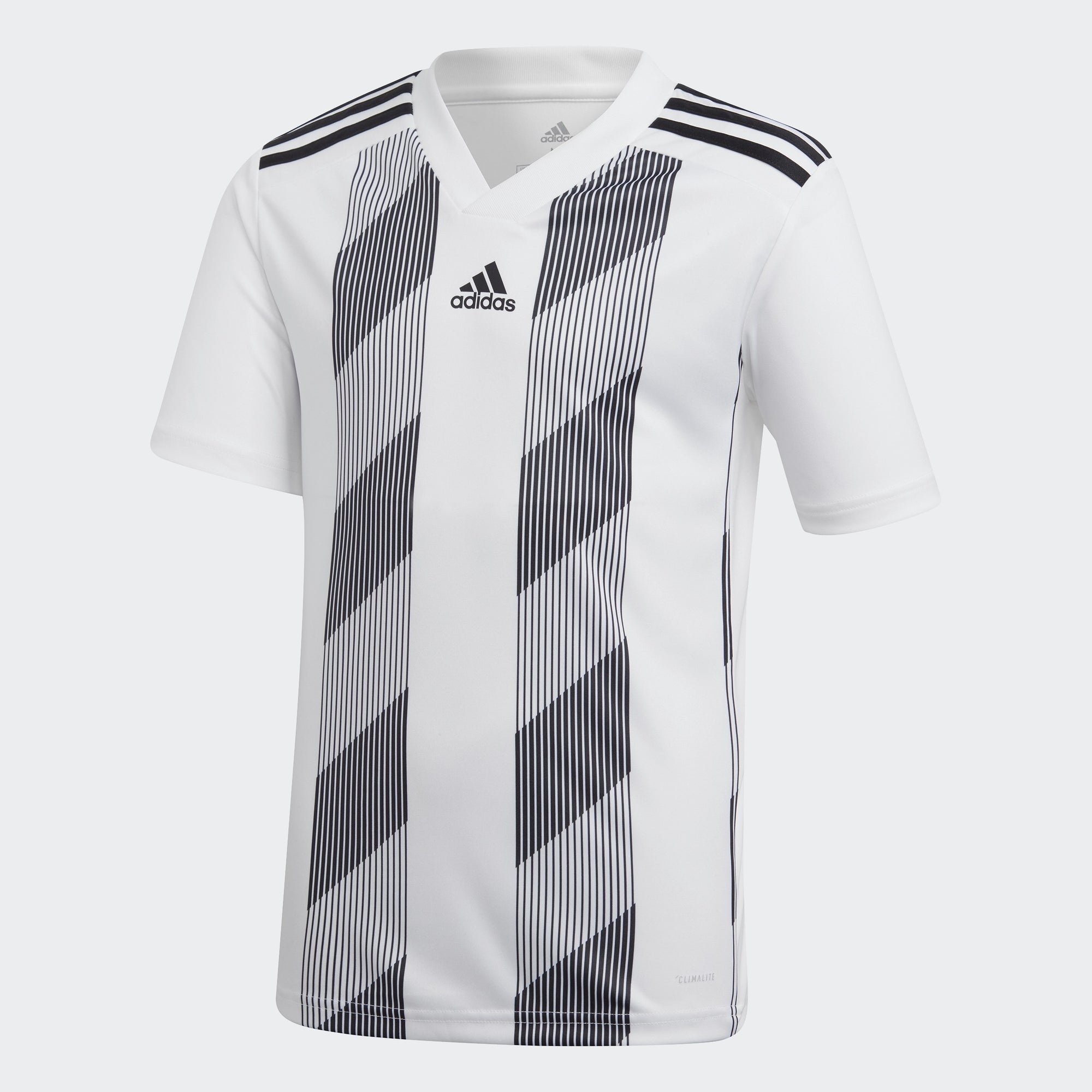 Youth Striped 19 Jersey-White / Black