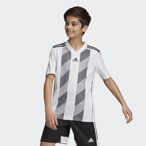 Youth Striped 19 Jersey White Black