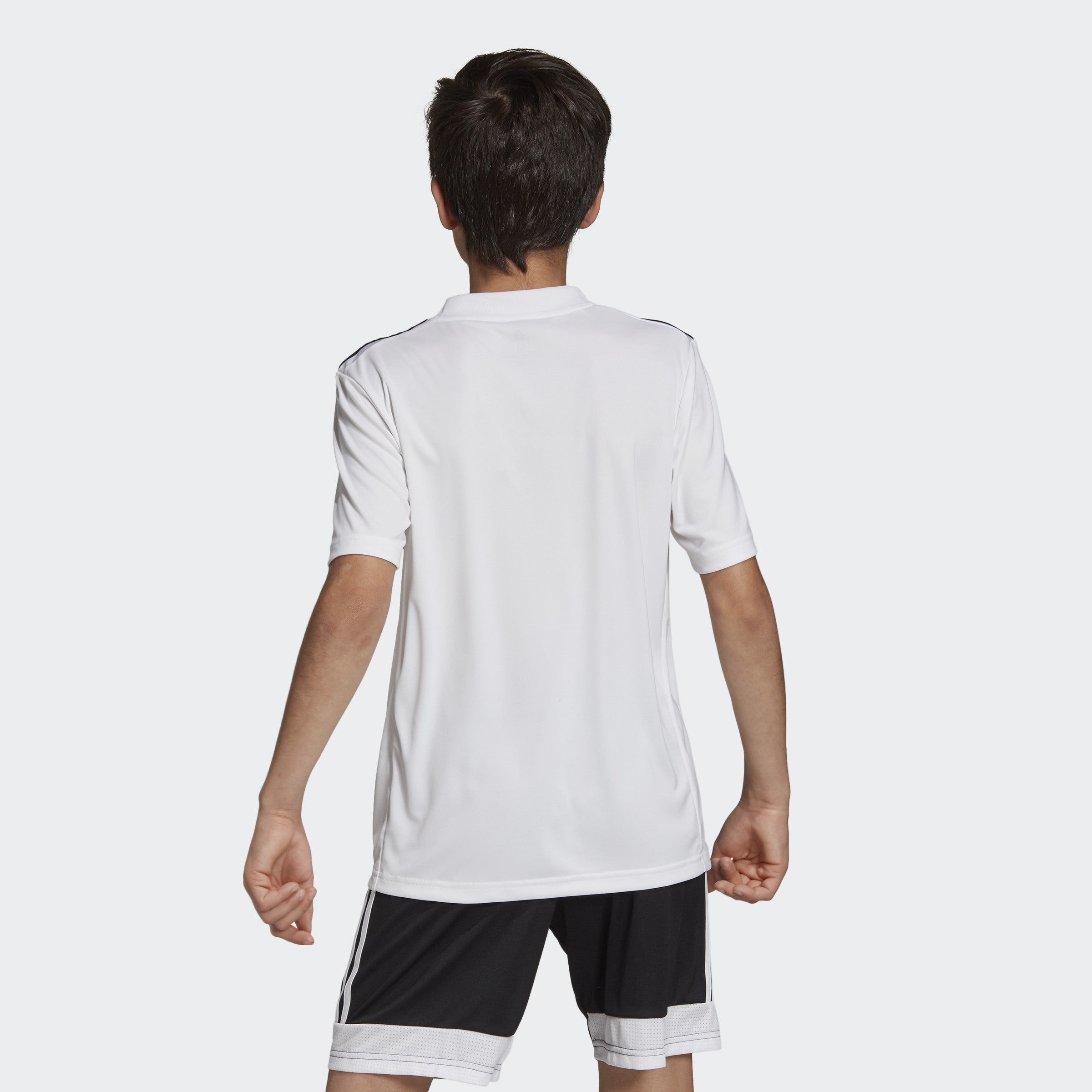 Youth Striped 19 Jersey-White / Black - DU4398-ADIDAS by Adidas | Available at Niky's Sports