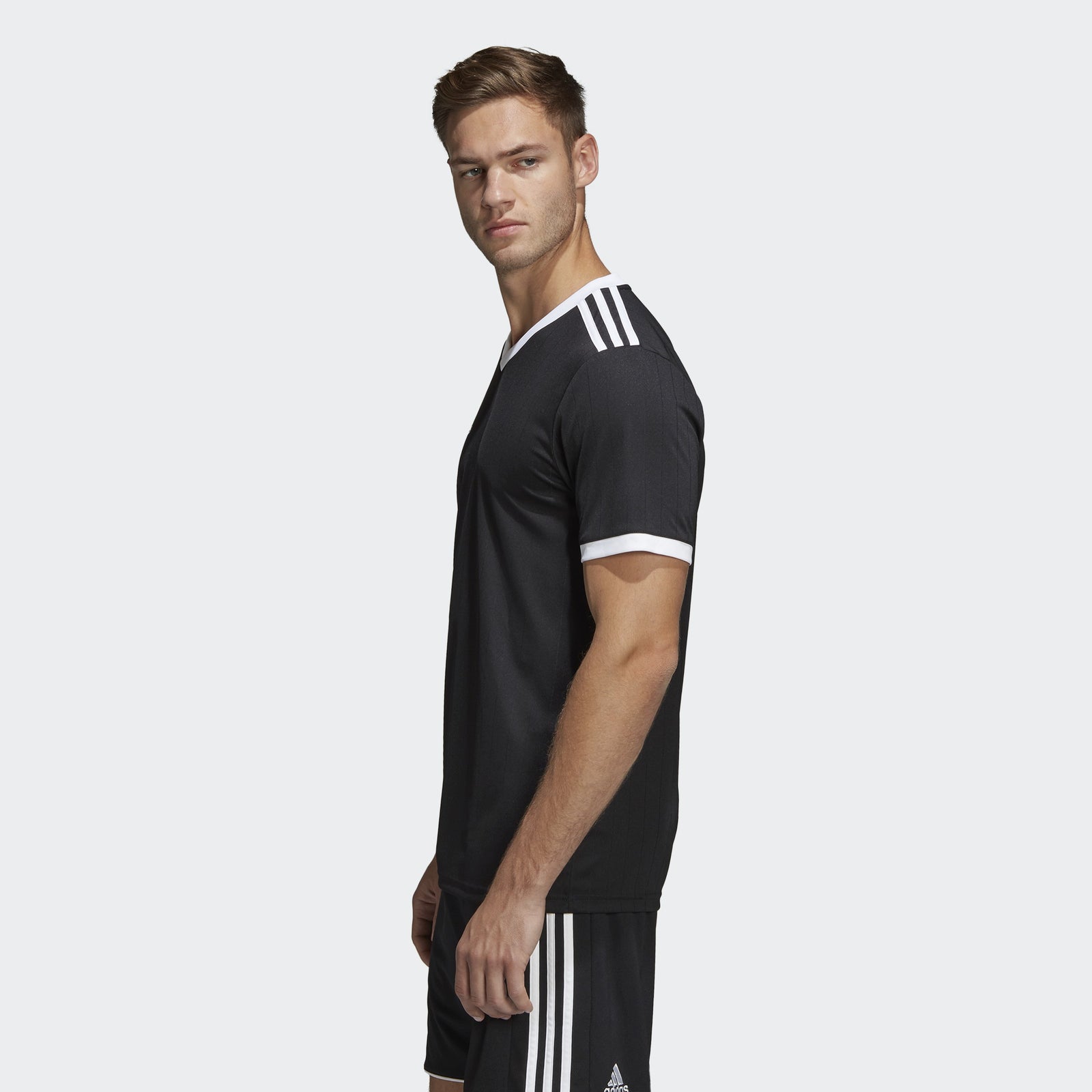 Men's Tabela 18 Jersey-Black/White - CE8934-ADIDAS by Adidas | Available at Niky's Sports