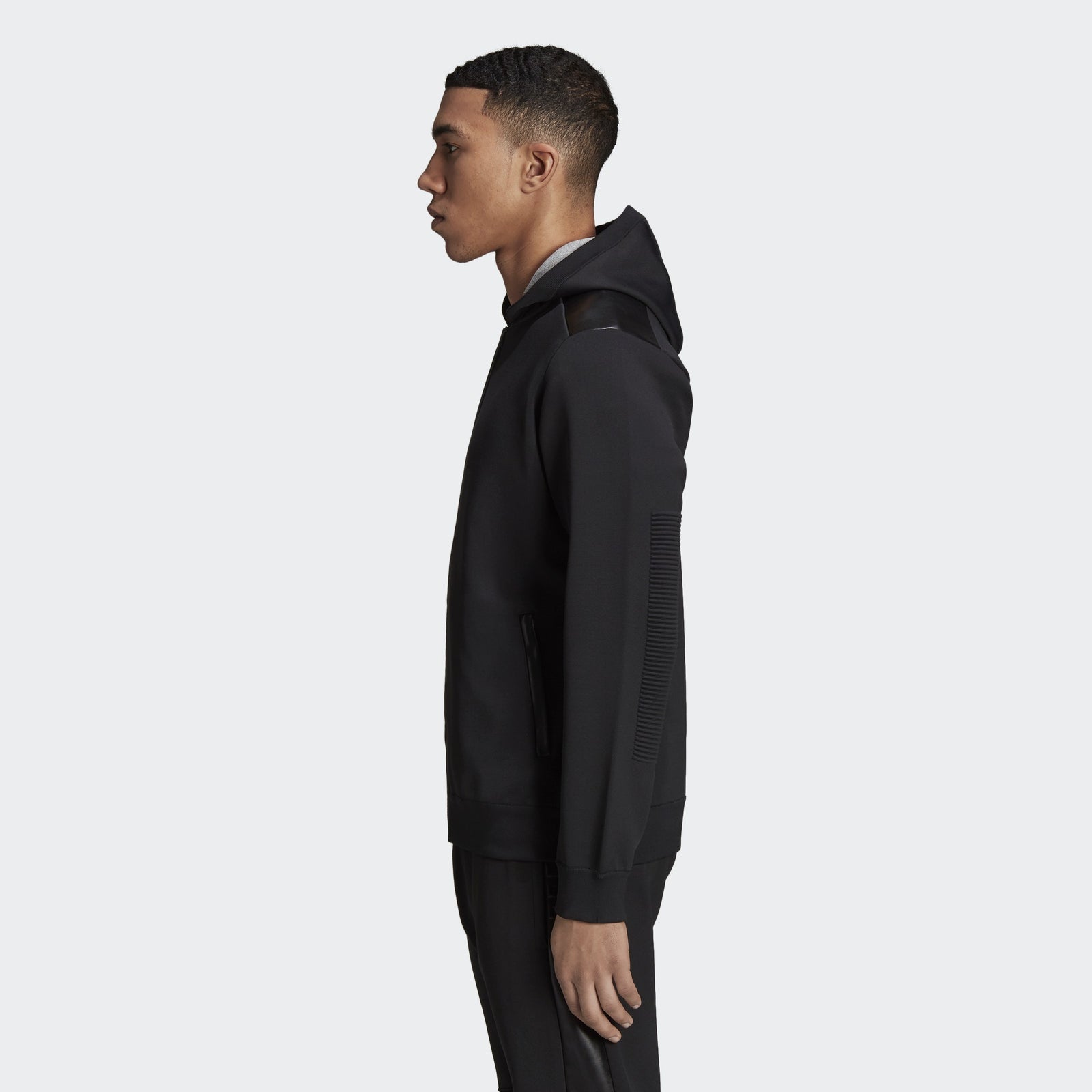Pogba Tango Hoodie Black Men's - CG1848-ADIDAS by Adidas | Available at Niky's Sports