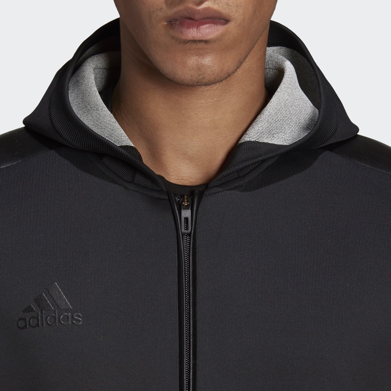 Pogba Tango Hoodie Black Men's - CG1848-ADIDAS by Adidas | Available at Niky's Sports