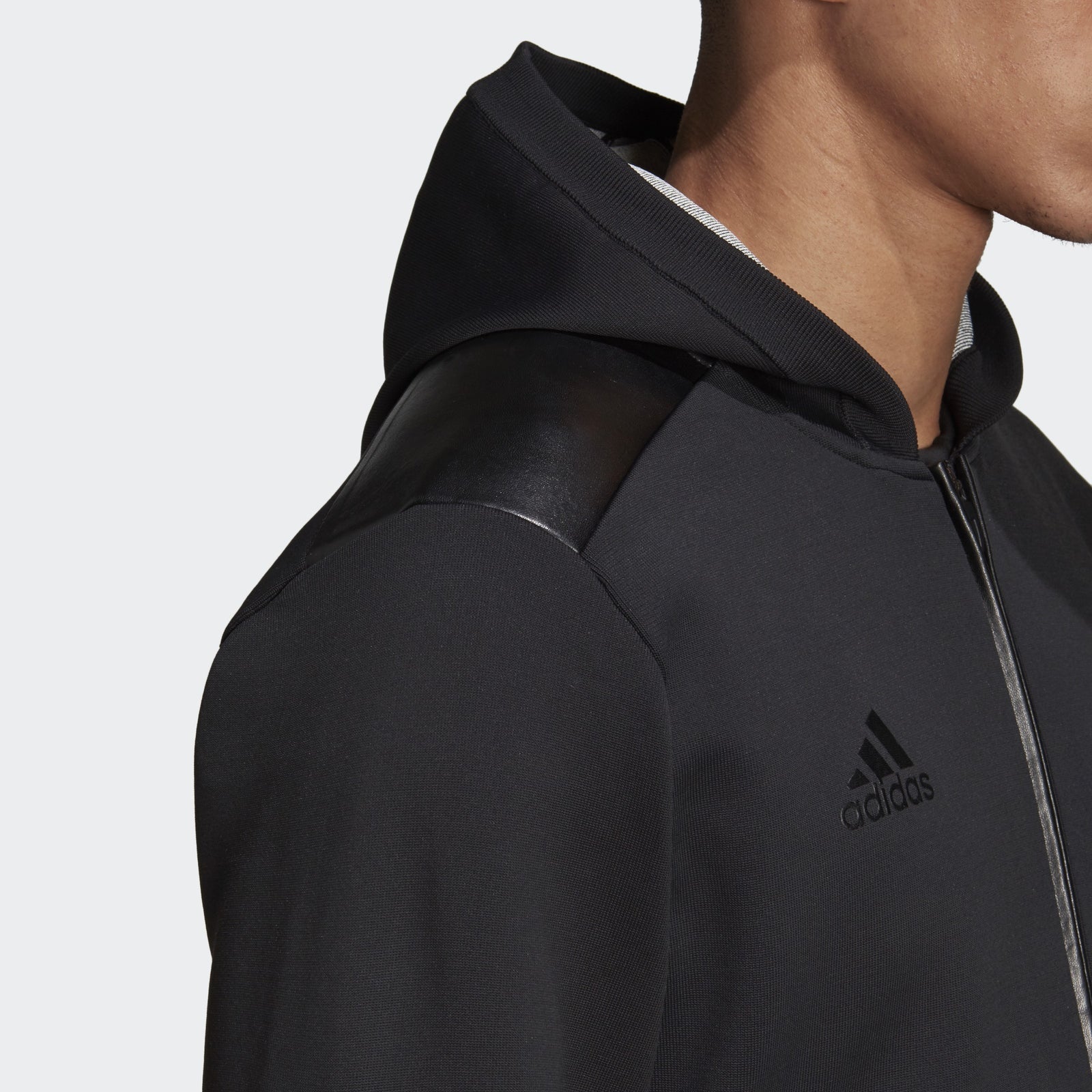 Pogba Tango Hoodie Black Men's - CG1848-ADIDAS by Adidas | Available at Niky's Sports