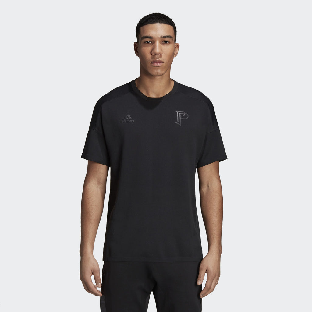 Pogba Tango Knit Jersey Black Men's - CG1844-ADIDAS by Adidas | Available at Niky's Sports