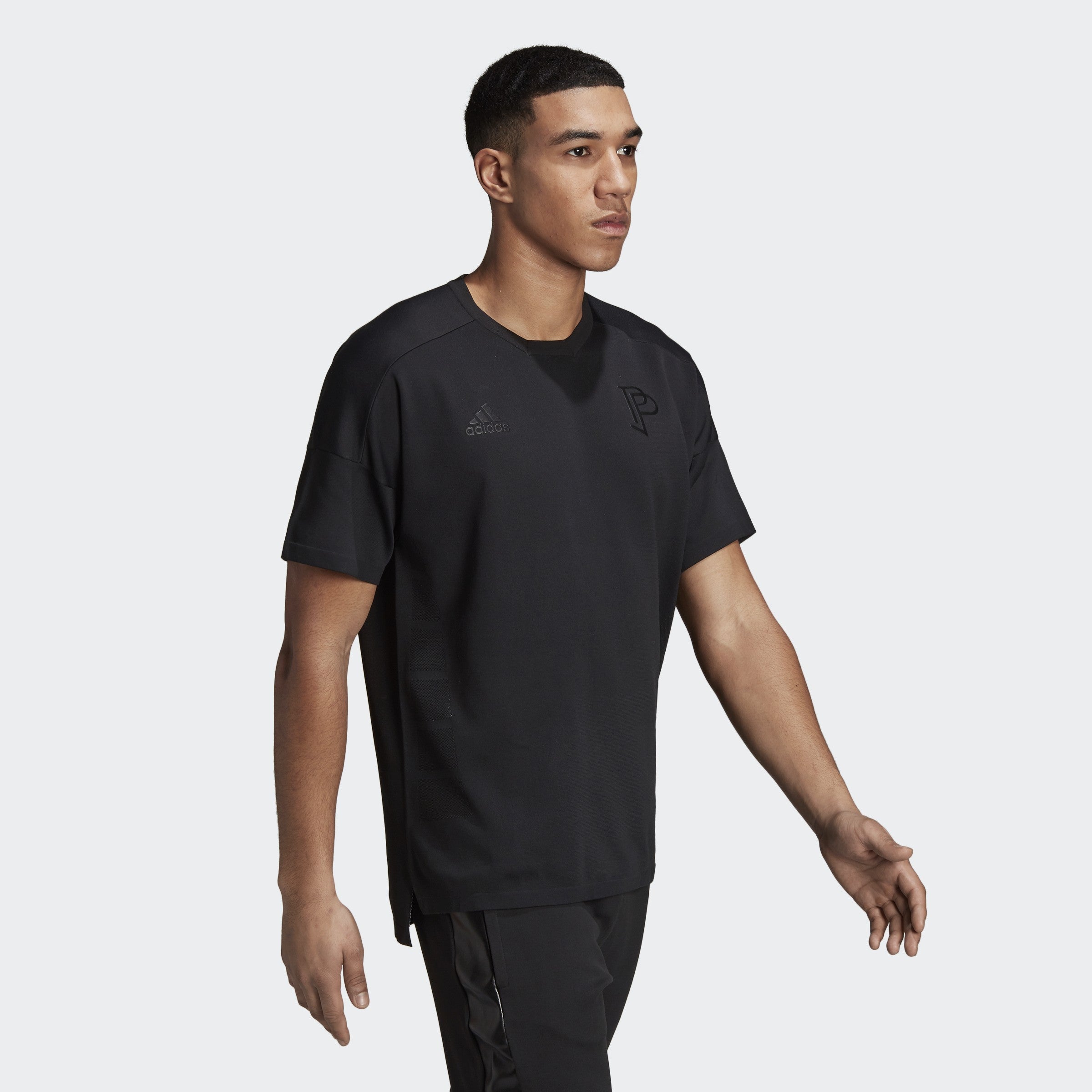 Pogba Tango Knit Jersey Black Men's - CG1844-ADIDAS by Adidas | Available at Niky's Sports