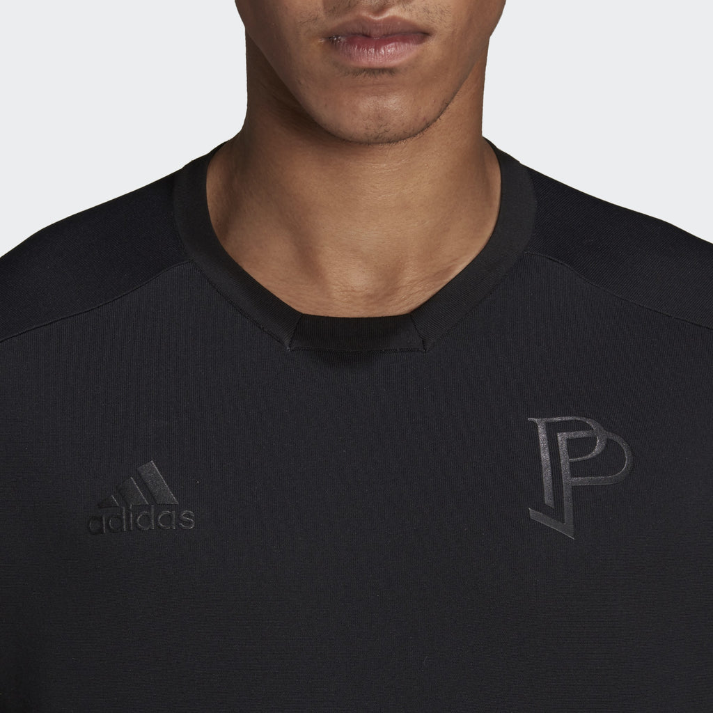 Pogba Tango Knit Jersey Black Men's - CG1844-ADIDAS by Adidas | Available at Niky's Sports