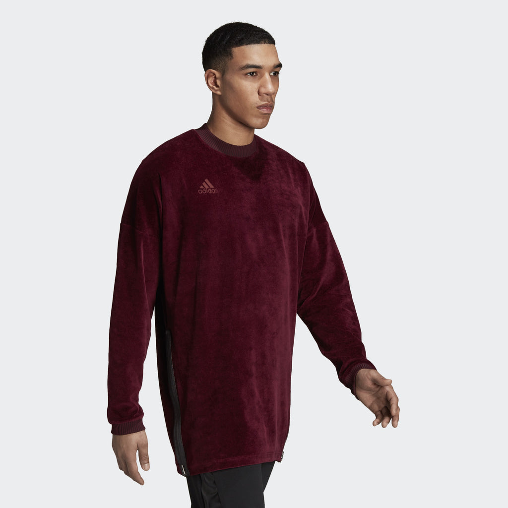 Pogba Tango Tee Maroon Men's - DN5944-ADIDAS by Adidas | Available at Niky's Sports
