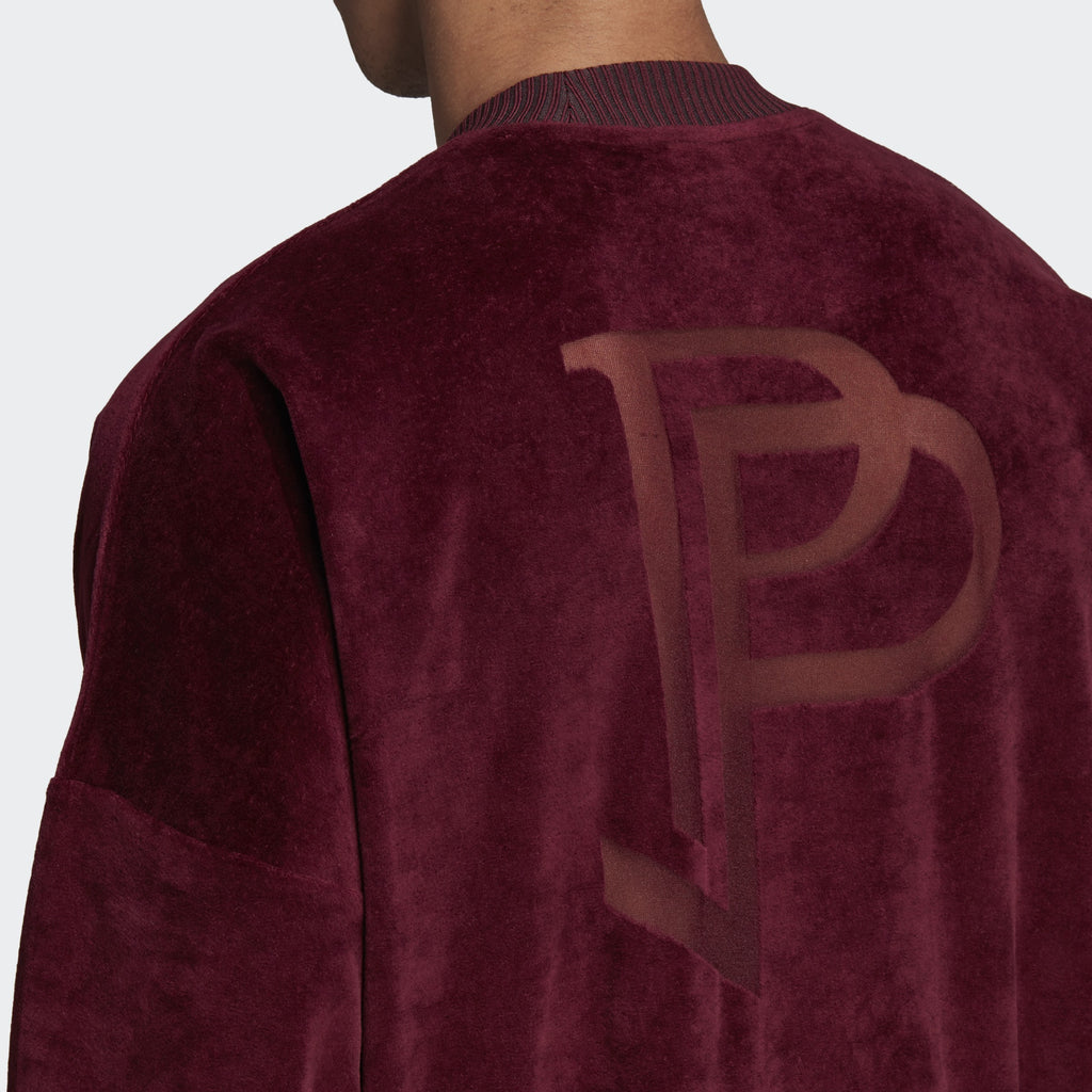 Pogba Tango Tee Maroon Men's - DN5944-ADIDAS by Adidas | Available at Niky's Sports