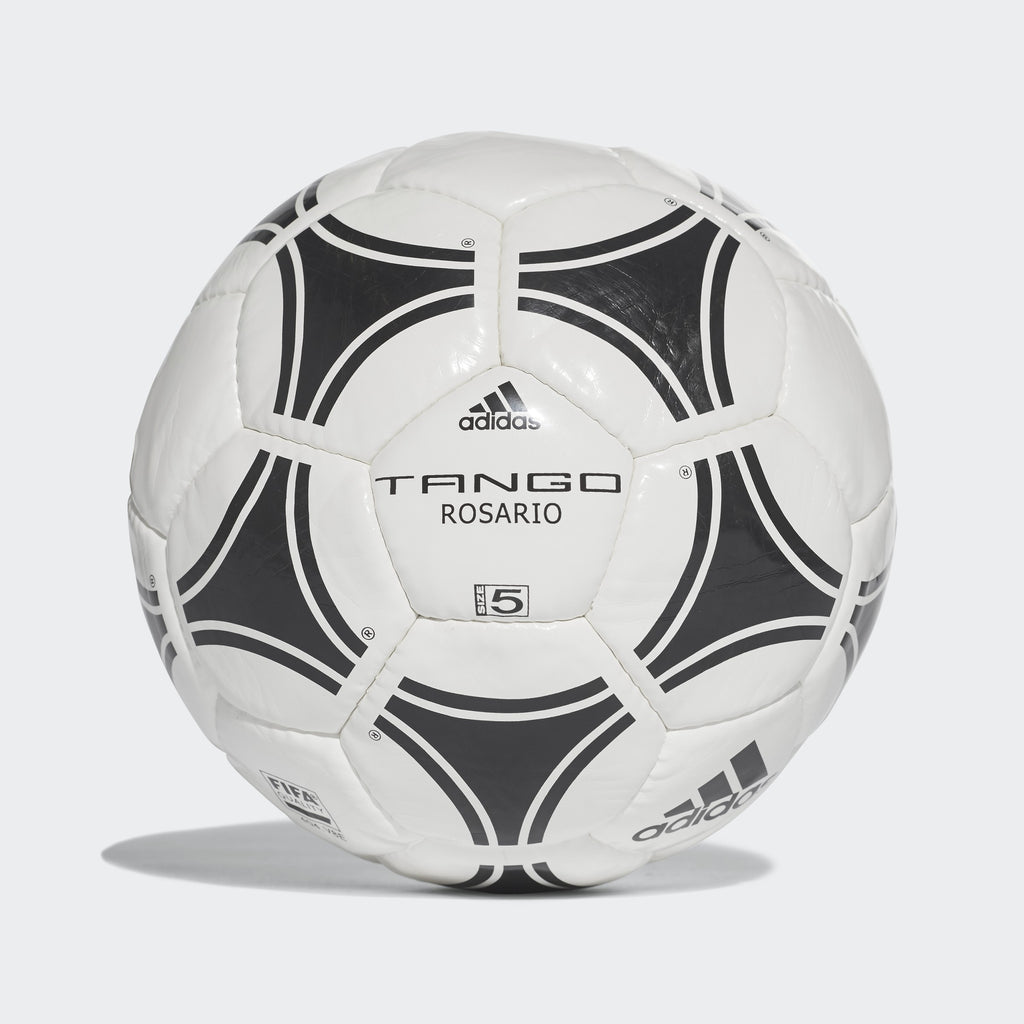 Tango Rosario Soccer Ball - White/Black - 656927-ADIDAS by Adidas | Available at Niky's Sports