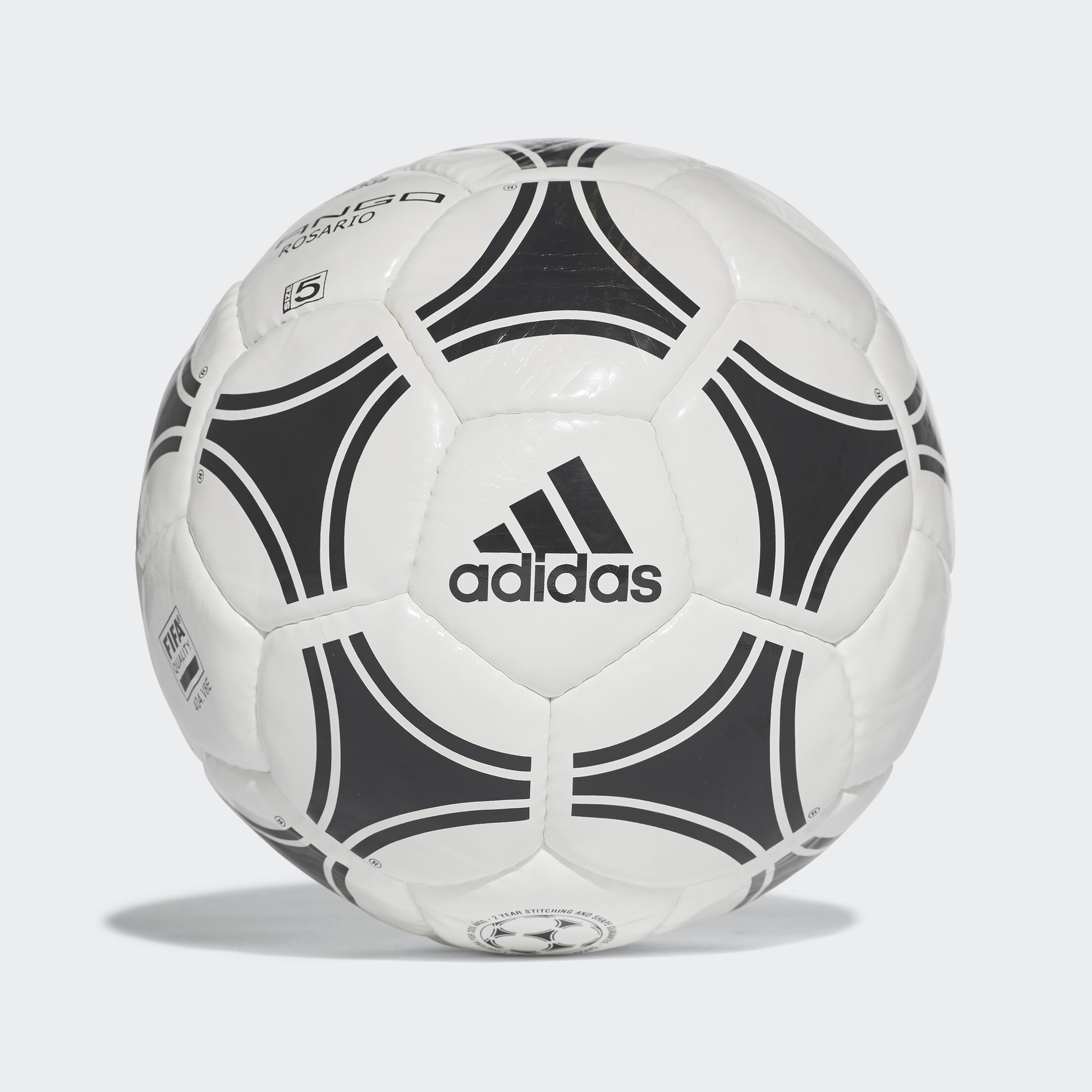 Tango Rosario Soccer Ball - White/Black - 656927-ADIDAS by Adidas | Available at Niky's Sports