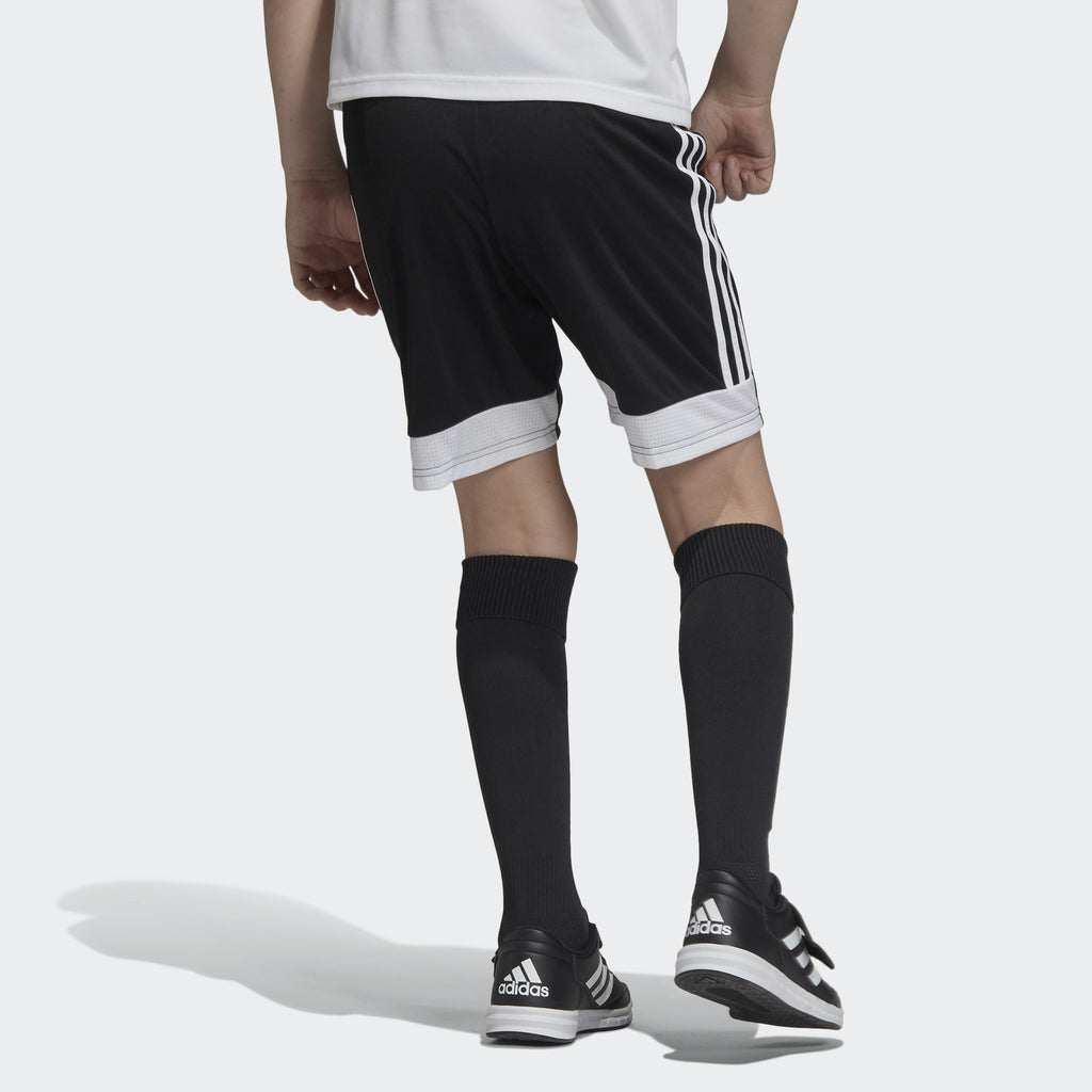 adidas Kid's Tastigo 19 Shorts - Black/White - DP3173-ADIDAS by Adidas | Available at Niky's Sports