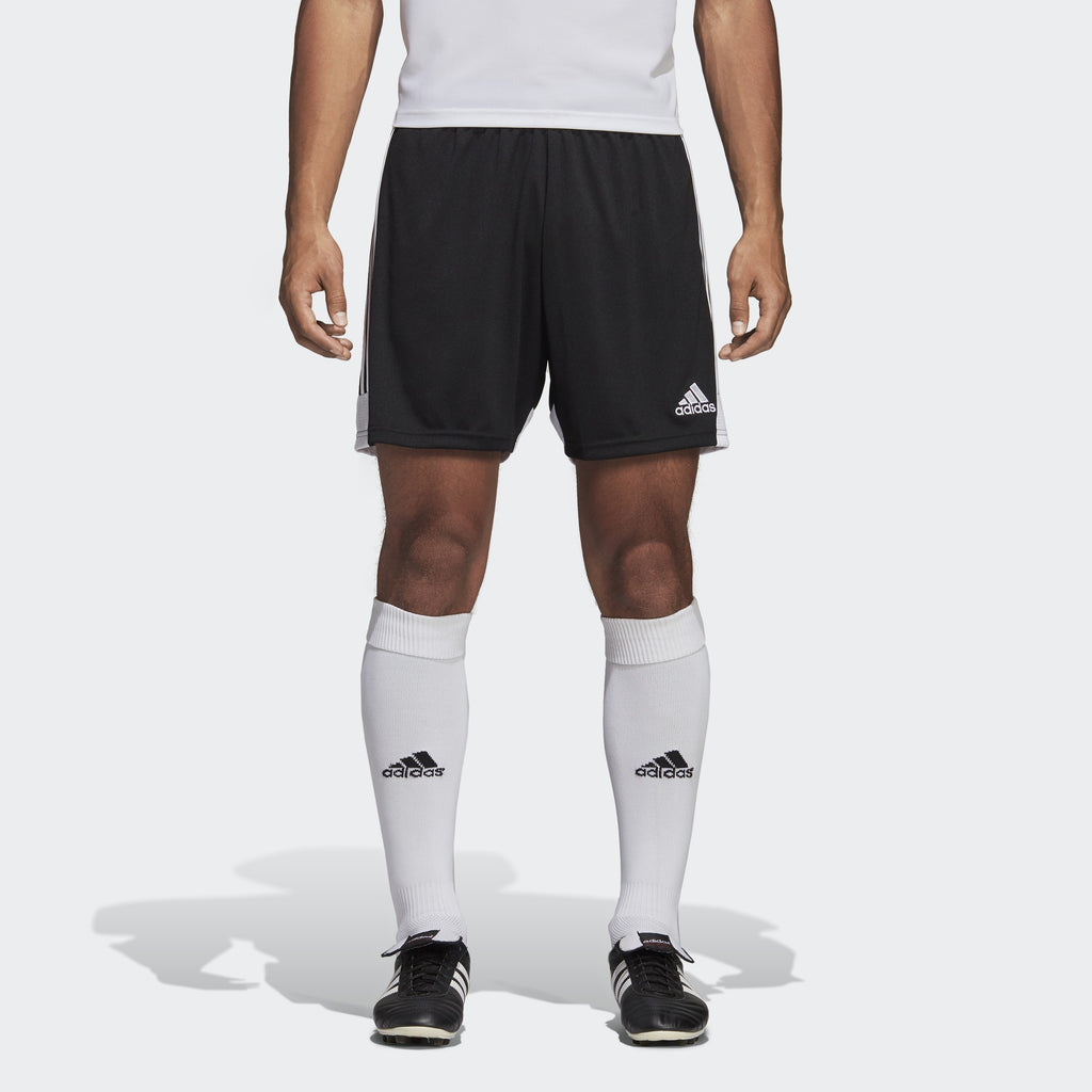adidas Men's Tastigo 19 Shorts - Black/White - DP3246-ADIDAS by Adidas | Available at Niky's Sports