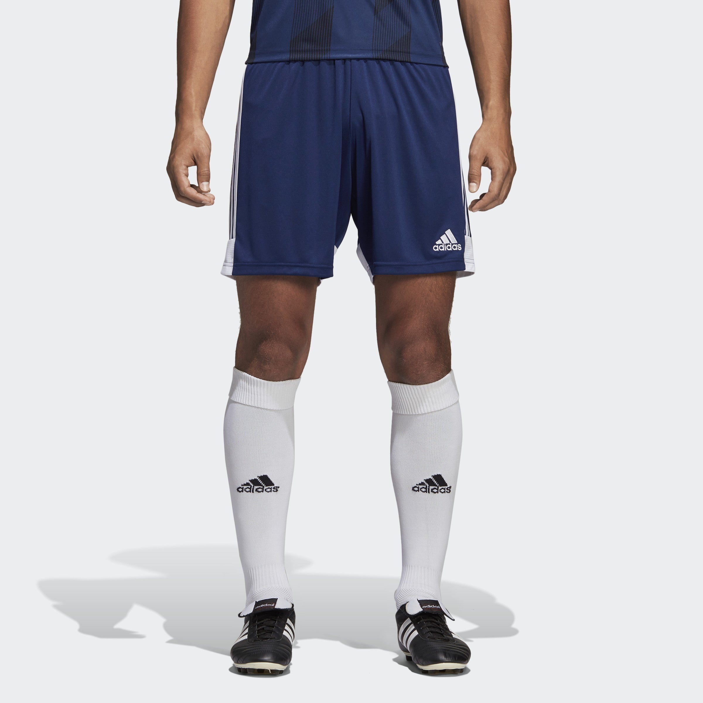Men's Tastigo 19 Shorts - Dark Blue/White - DP3245-ADIDAS by Adidas | Available at Niky's Sports