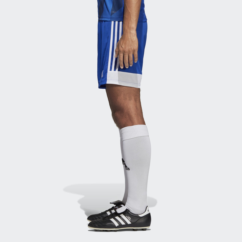 adidas Men's Tastigo 19 Shorts - Blue/White - DP3682-ADIDAS by Adidas | Available at Niky's Sports