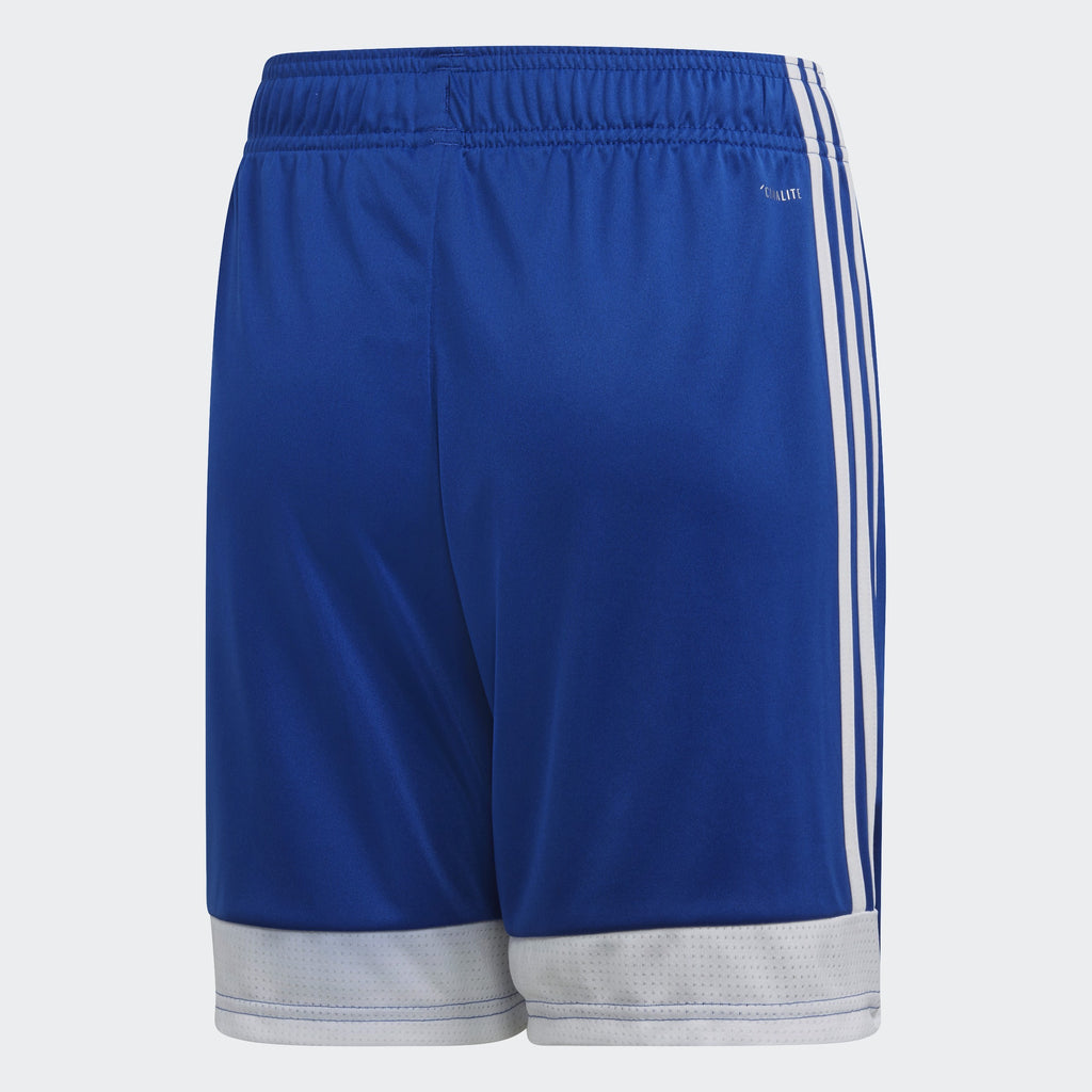 Kid's Tastigo 19 Shorts - Bold Blue/White - DP3686-ADIDAS by Adidas | Available at Niky's Sports