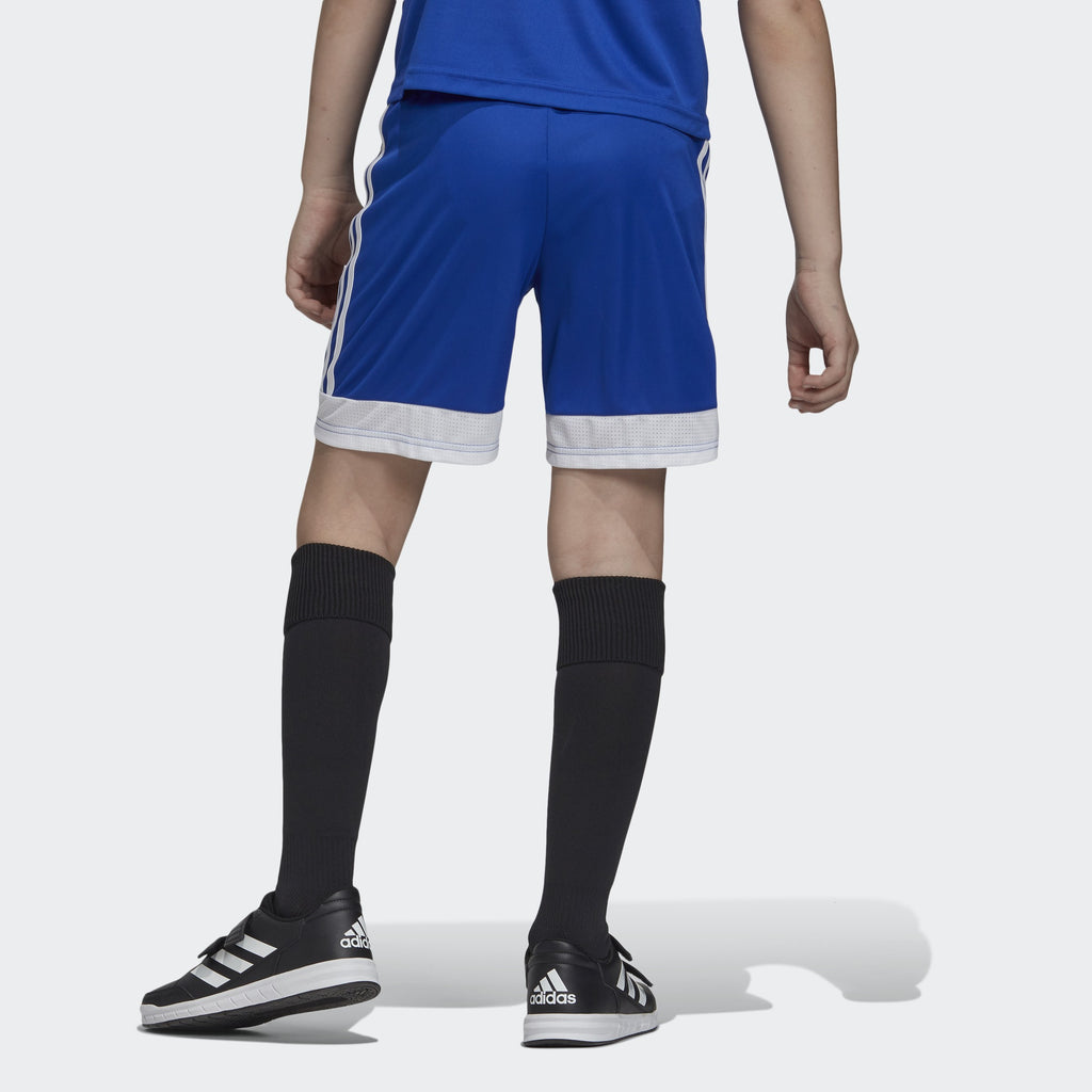Kid's Tastigo 19 Shorts - Bold Blue/White - DP3686-ADIDAS by Adidas | Available at Niky's Sports