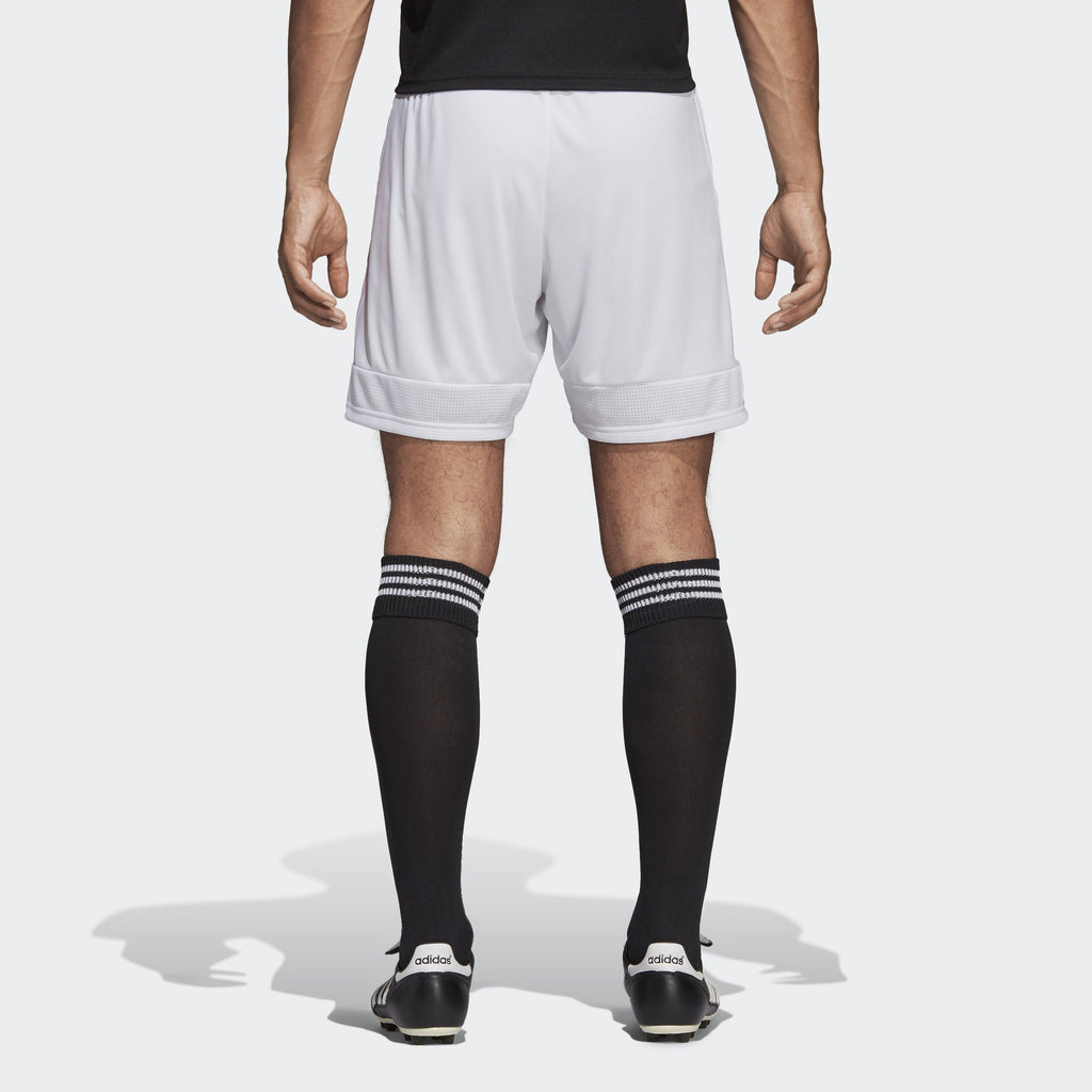 adidas Mens Tastigo 19 Shorts- White / White - DW9146-ADIDAS by Adidas | Available at Niky's Sports