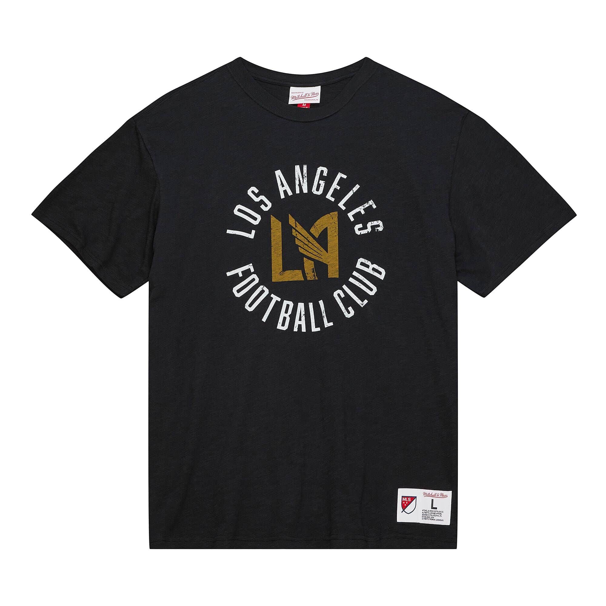 MITCHELL AND NESS LAFC LEGENDARY SLUB S/S TEE - TCRW5012-LAFYYPPPBLC-MITCHELL & NESS by Mitchell & Ness | Available at Niky's Sports