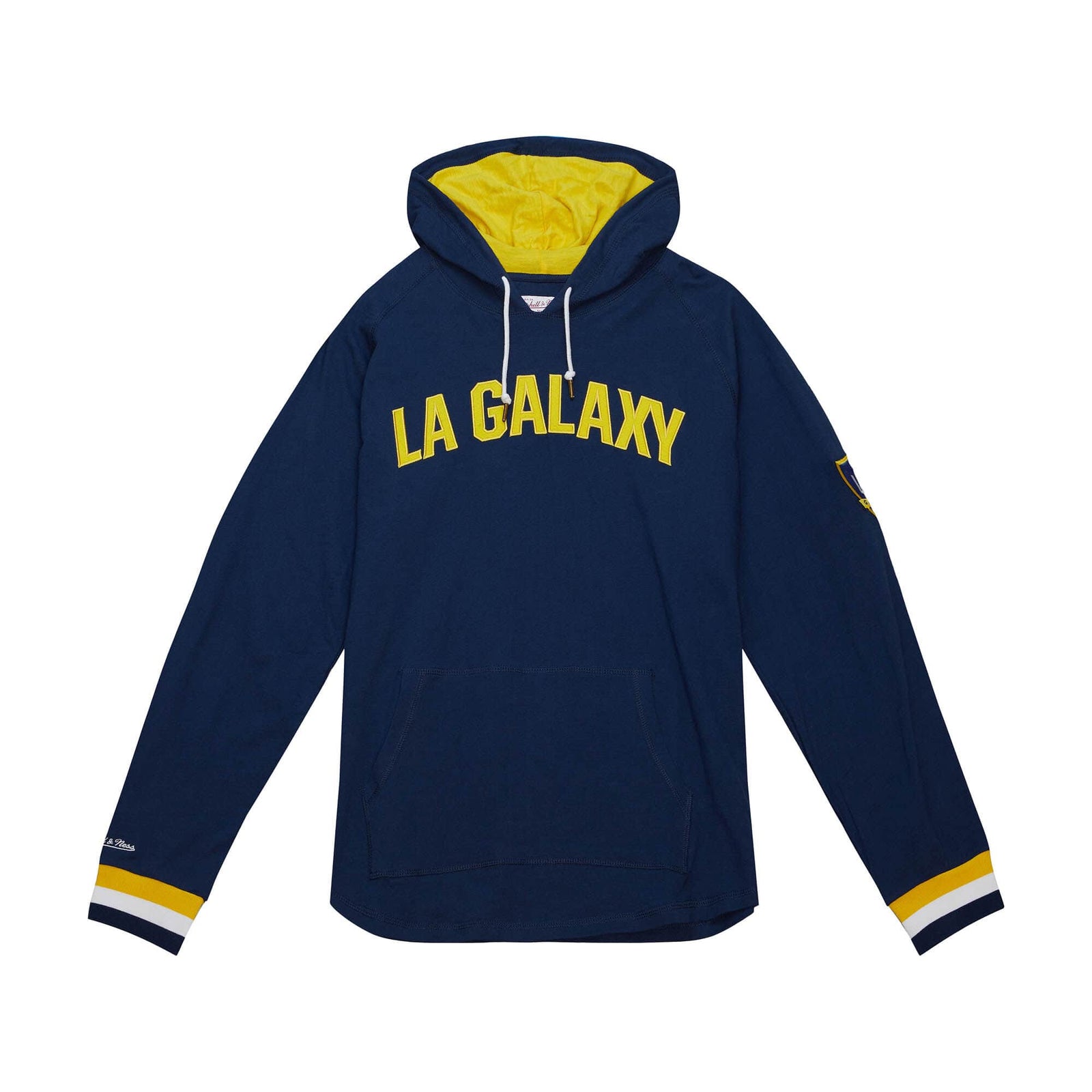 Mitchell & Ness LA Galaxy Legendary Long Sleeve Hoodie - THOD4999-LAGYYPPPNAV-MITCHELL & NESS by Mitchell & Ness | Available at Niky's Sports