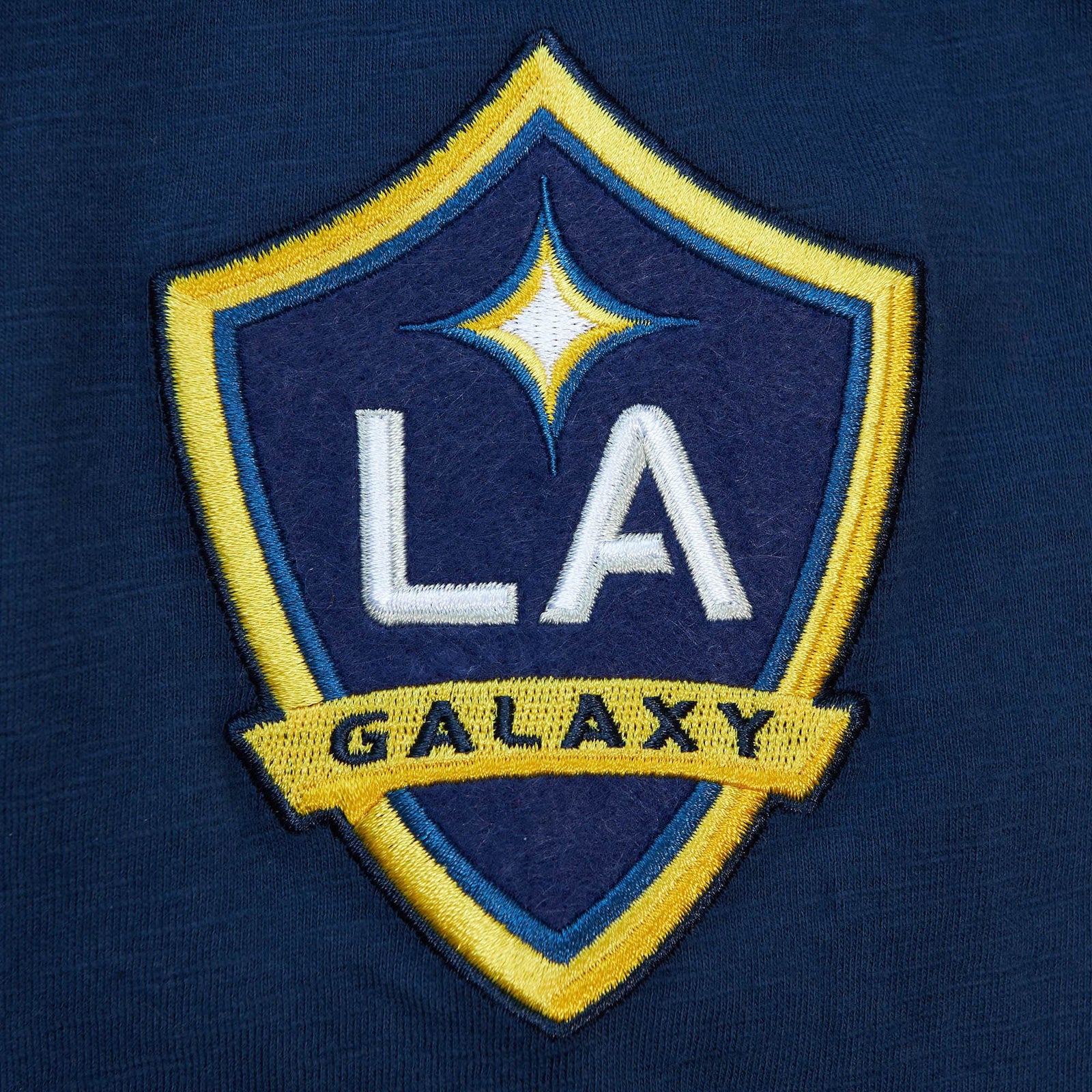 Mitchell & Ness LA Galaxy Legendary Long Sleeve Hoodie - THOD4999-LAGYYPPPNAV-MITCHELL & NESS by Mitchell & Ness | Available at Niky's Sports