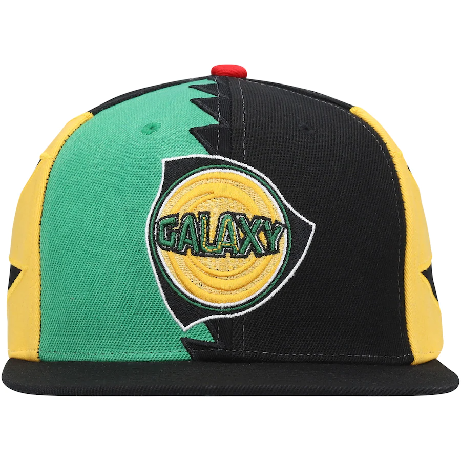 Mitchell and Ness LA Galaxy Since '96 Jersey Hook Snapback Hat - 6HSSLD21001-LAGBLCK-MITCHELL & NESS by Mitchell & Ness | Available at Niky's Sports