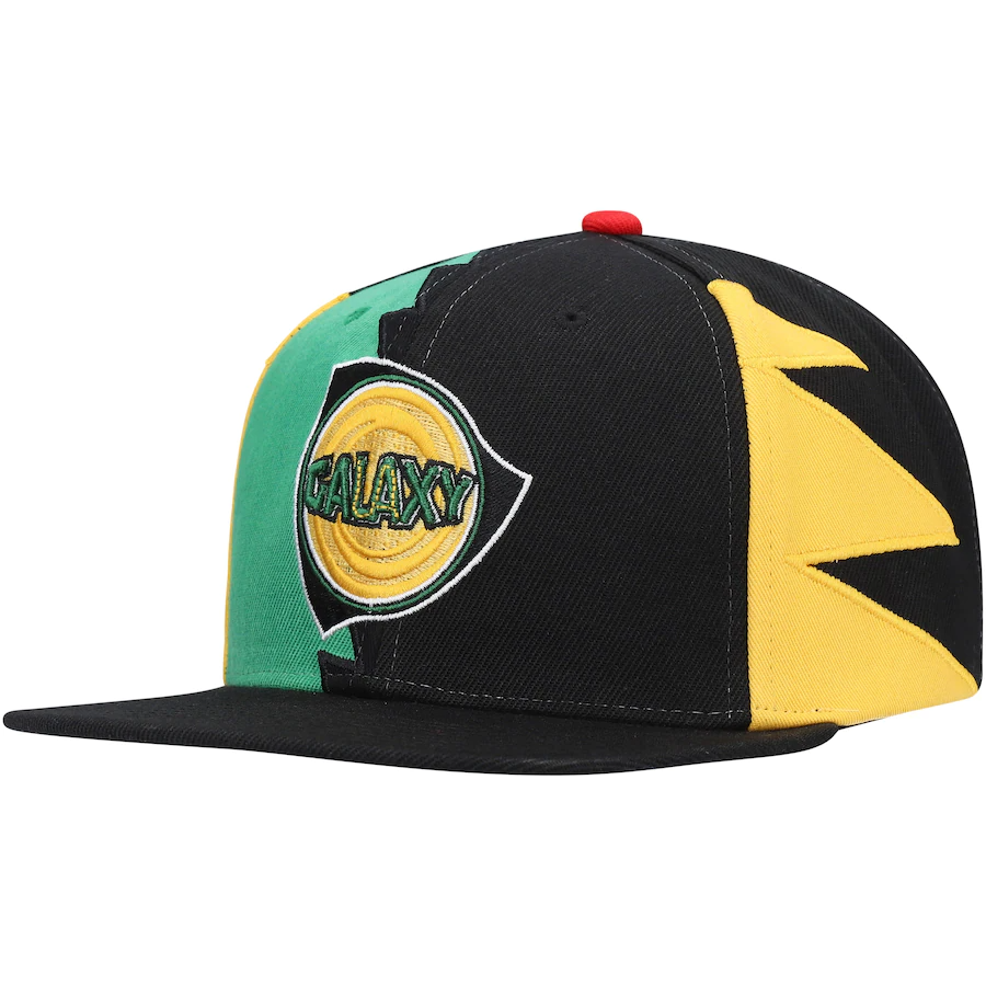 Mitchell and Ness LA Galaxy Since '96 Jersey Hook Snapback Hat - 6HSSLD21001-LAGBLCK-MITCHELL & NESS by Mitchell & Ness | Available at Niky's Sports