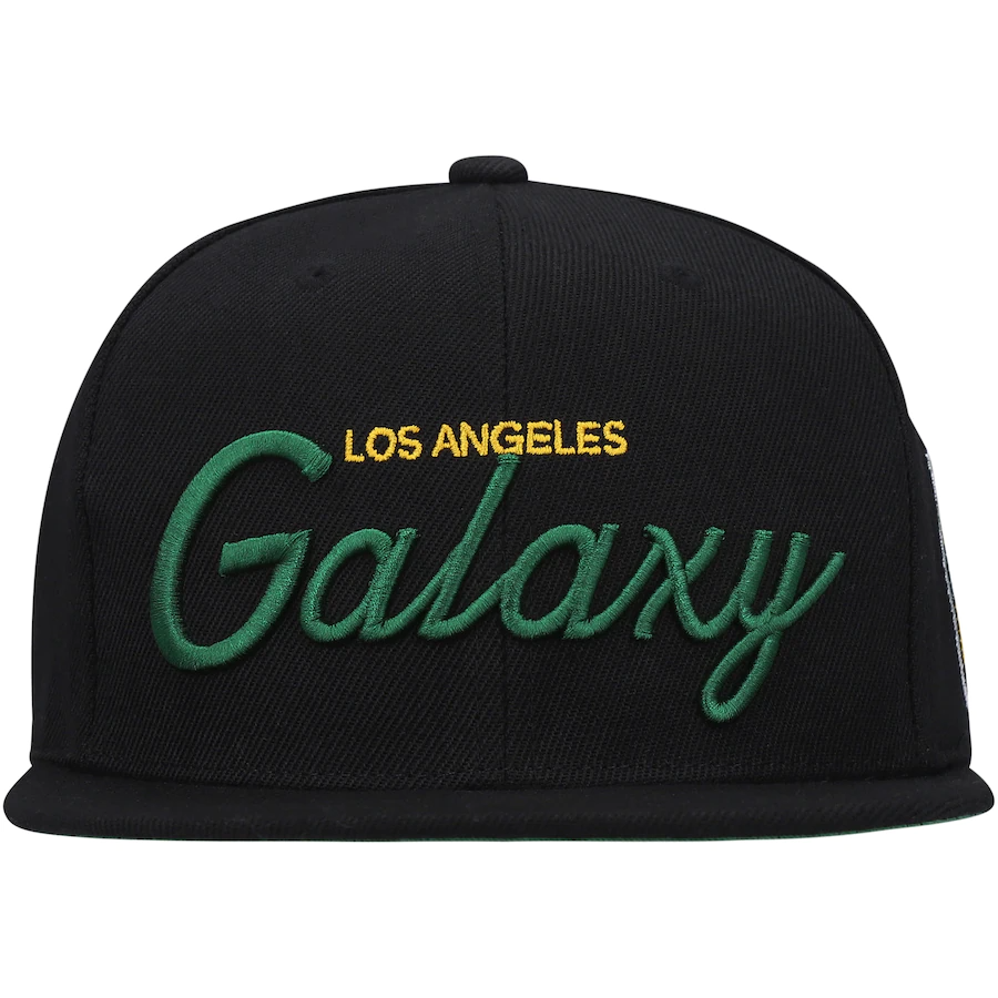Mitchell & Ness LA Galaxy Since '96 Foundation Script Snapback Hat