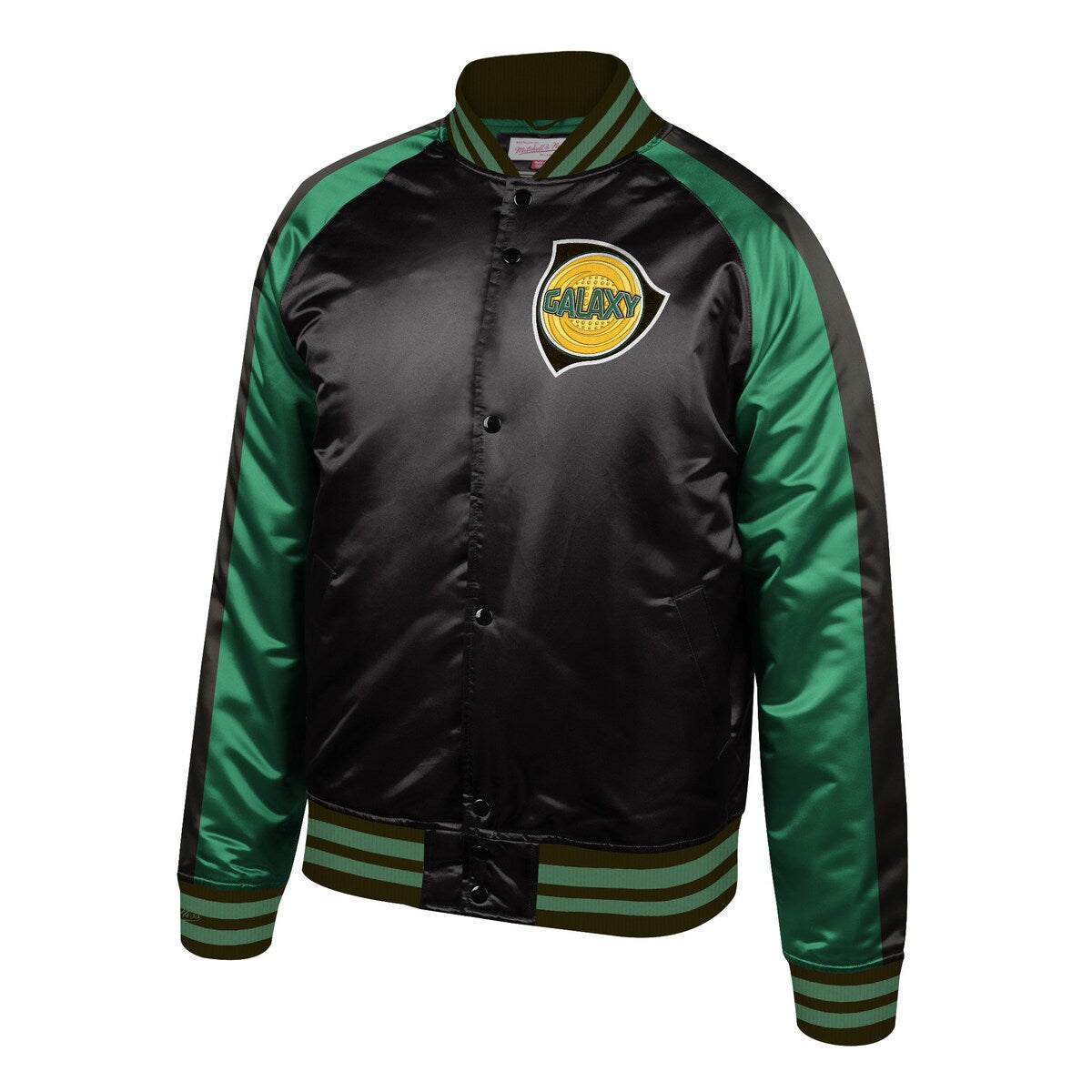 LOS ANGELES GALAXY SINCE '96 Color Blocked Satin Jacket Men's