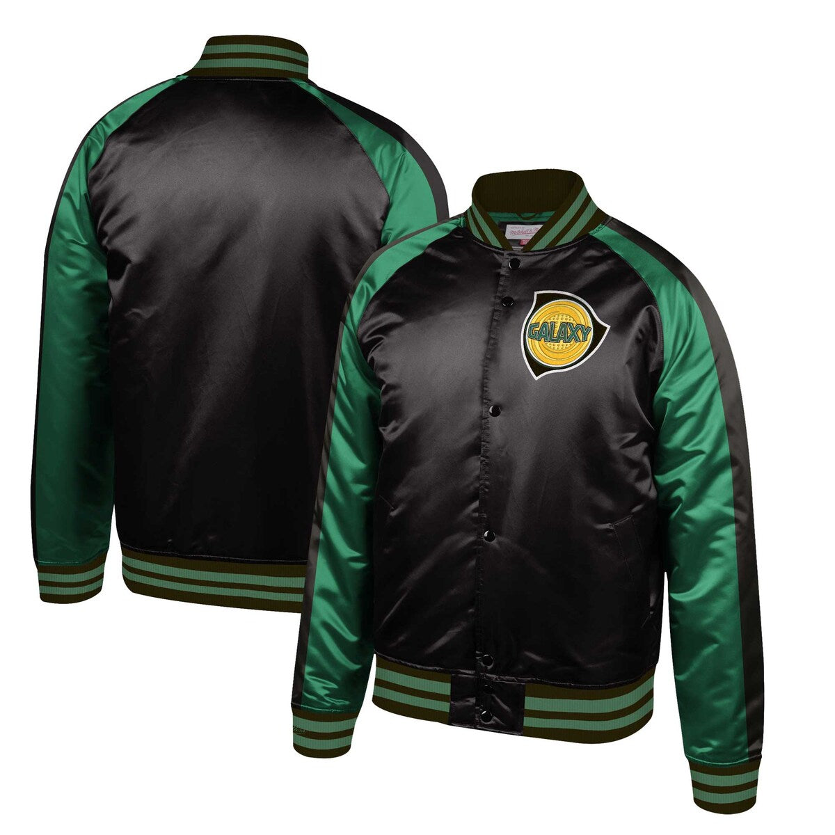 LOS ANGELES GALAXY SINCE '96 Color Blocked Satin Jacket Men's