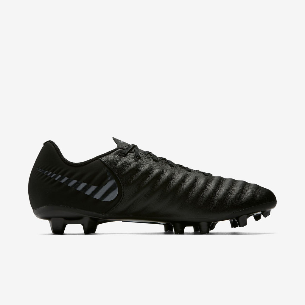 Men's Legend 7 Academy FG Soccer Cleats - Black/Light Crimson - AO2596-001-NIKE by Nike | Available at Niky's Sports