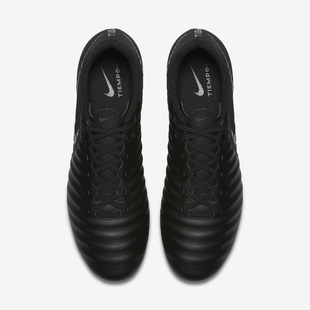 Men's Legend 7 Academy FG Soccer Cleats - Black/Light Crimson - AO2596-001-NIKE by Nike | Available at Niky's Sports