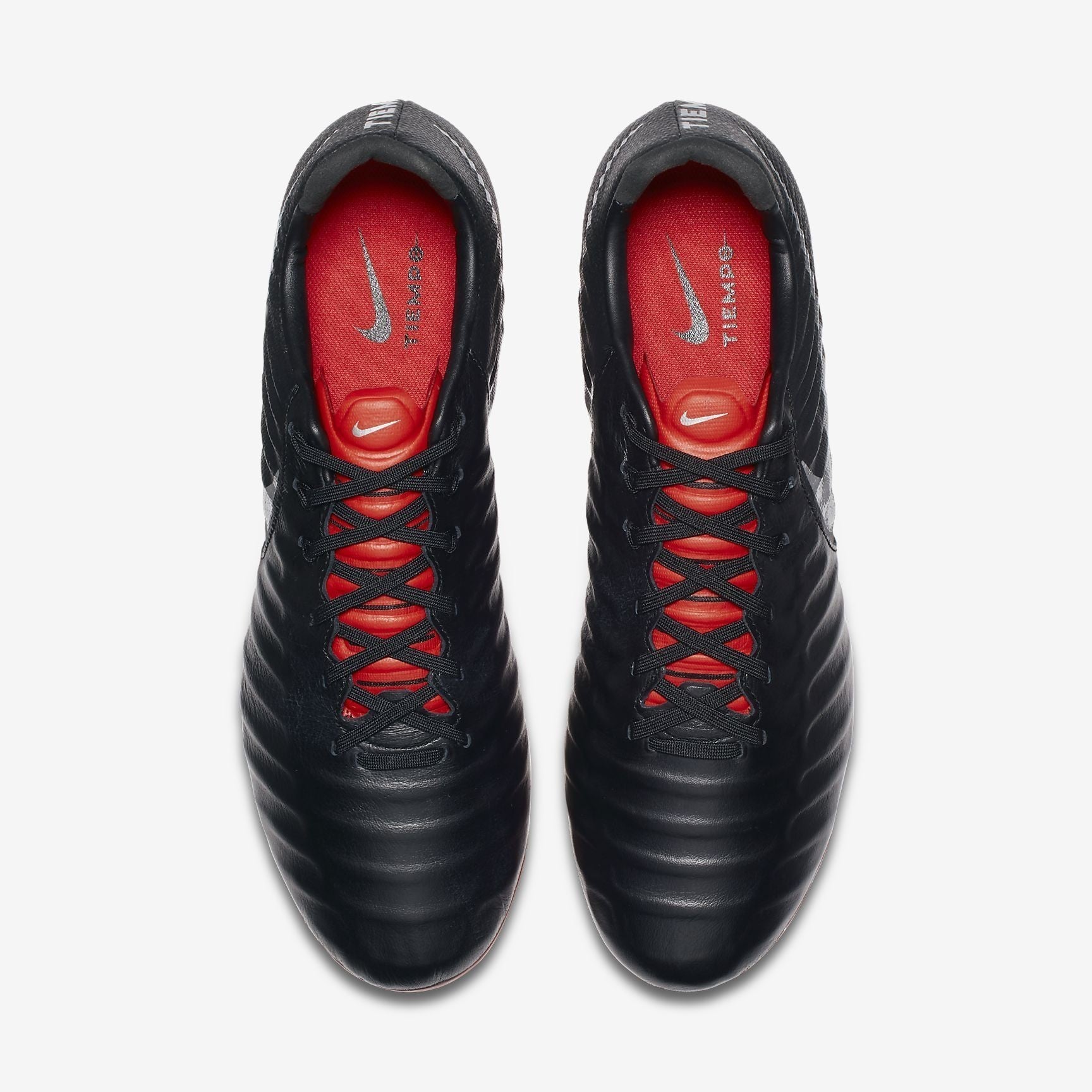 Men's Tiempo Legend VII Pro FG Soccer Cleats - Black/Light Crimson/Silver