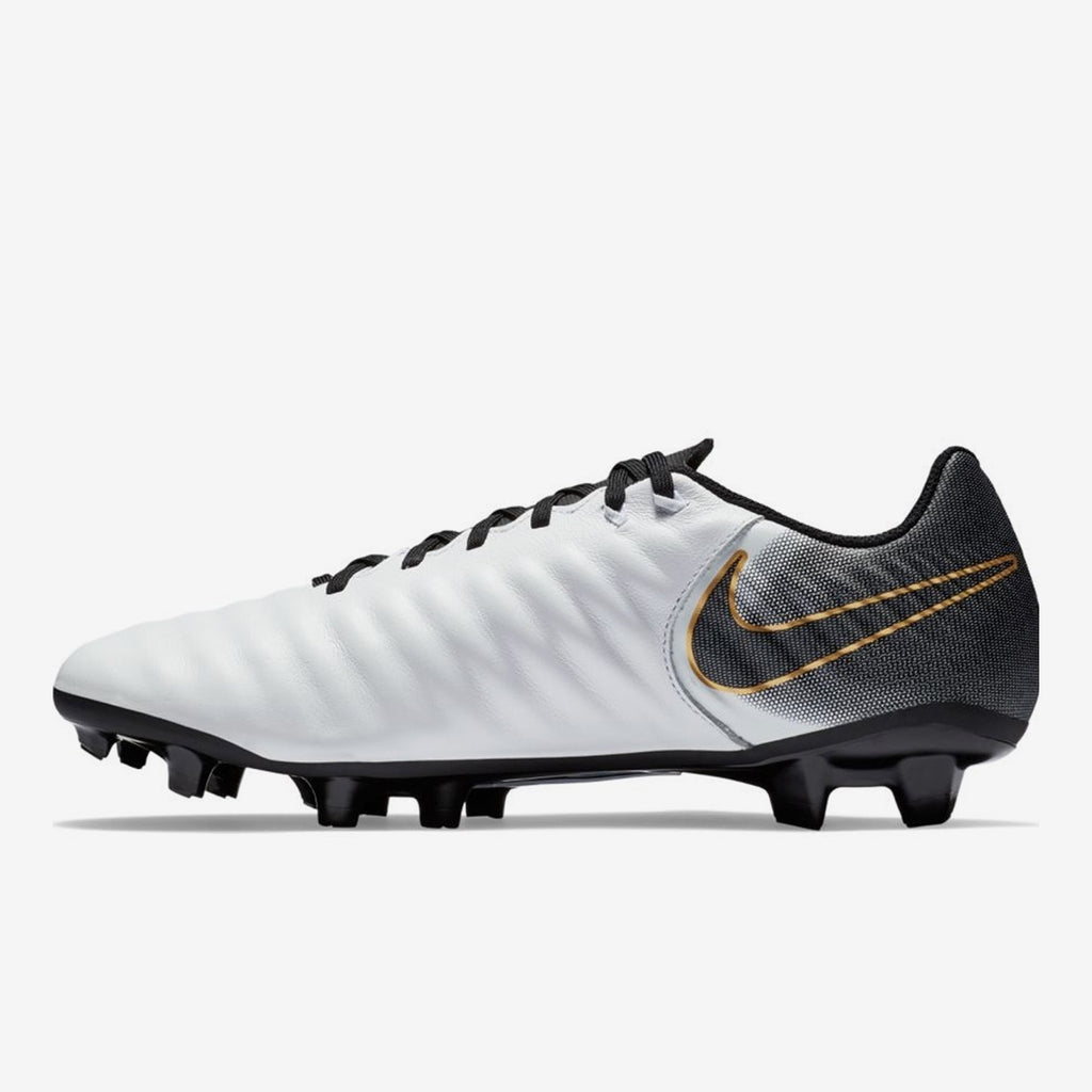 Men's Tiempo Legend 7 Academy MG Soccer Cleats - White/Black - AO2596-100-NIKE by Nike | Available at Niky's Sports