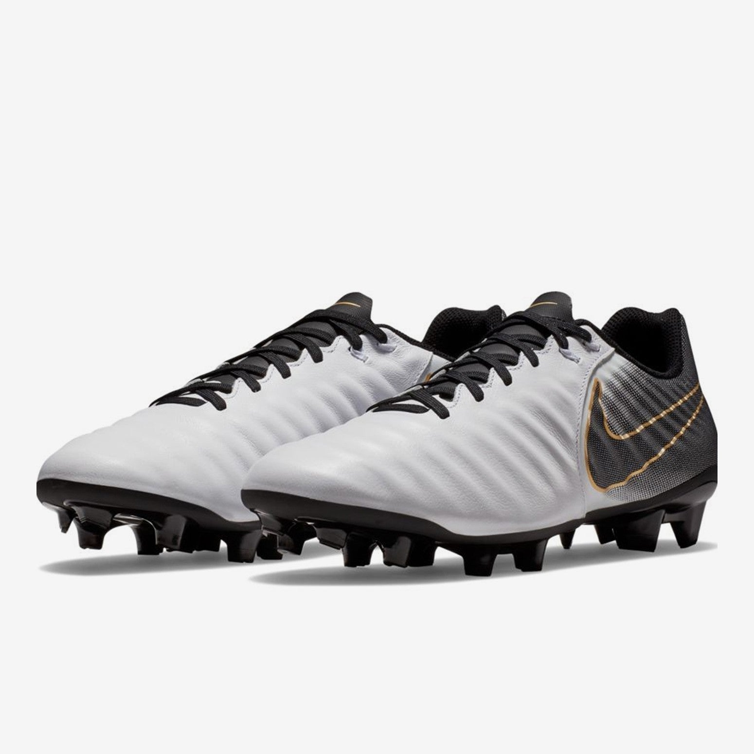 Men's Tiempo Legend 7 Academy MG Soccer Cleats - White/Black - AO2596-100-NIKE by Nike | Available at Niky's Sports