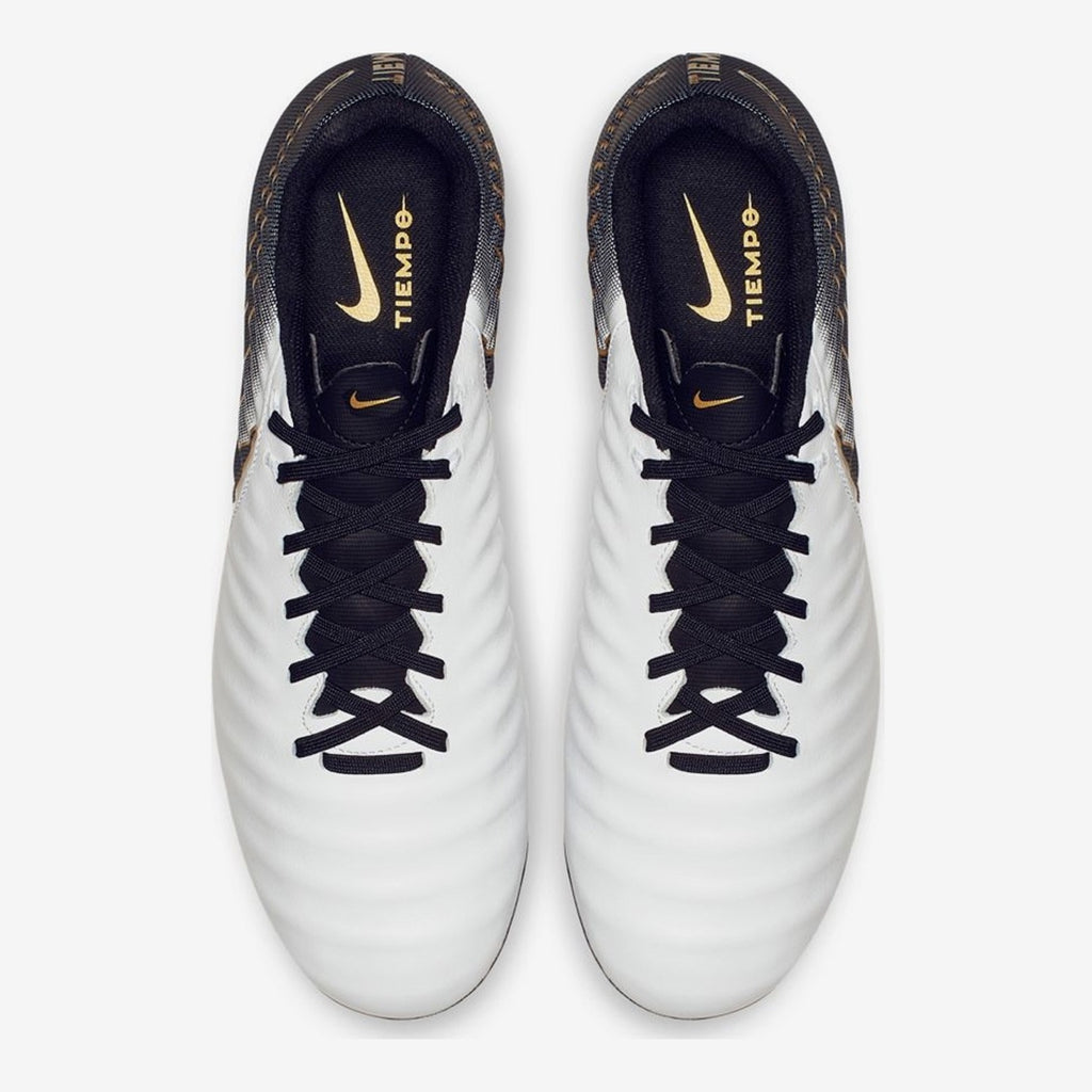 Men's Tiempo Legend 7 Academy MG Soccer Cleats - White/Black - AO2596-100-NIKE by Nike | Available at Niky's Sports
